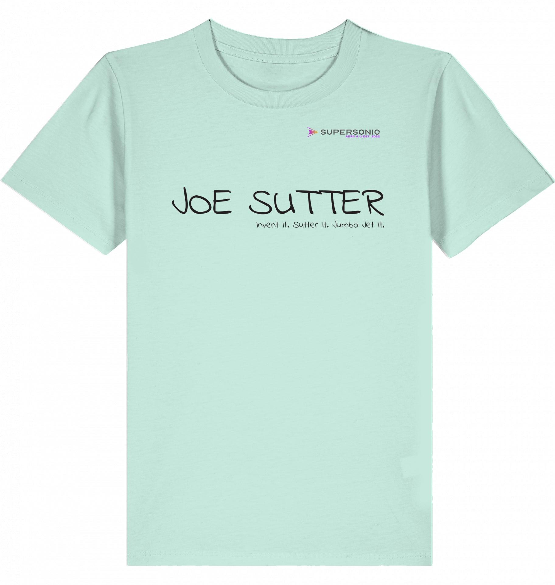 Joe Sutter Tshirt Kinder, Joe Sutter Tshirt, Boeing 747 Tshirt Kinder, Flugzeug Tshirt Kinder, Aviation Fashion Kinder, Supersonic Aero 4U