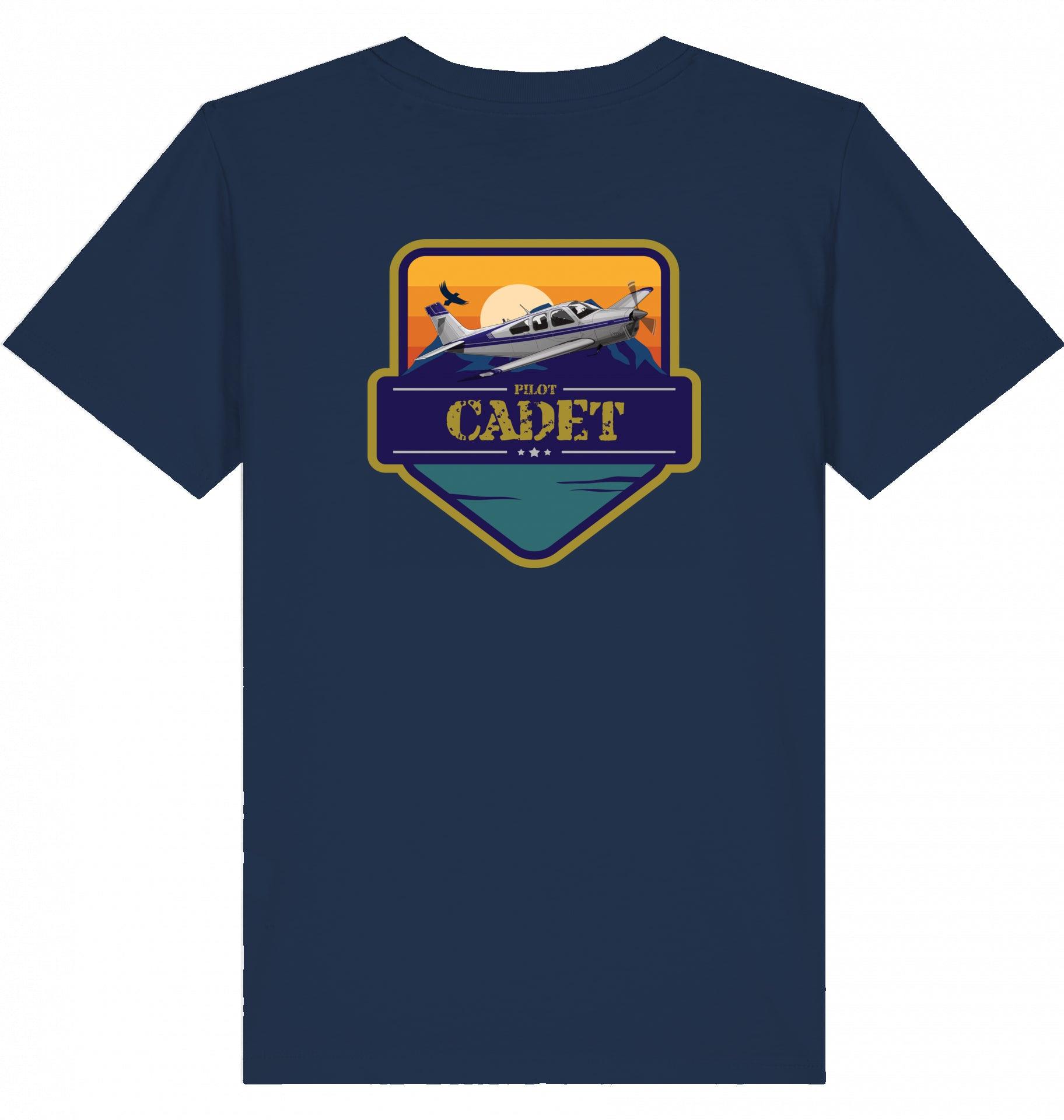 Aviation Kids Aviation T-Shirt "Flugschüler" Mooney Aircraft 2.0 French Navy für Piloten, Crews, Kinder & Planespotter made by SUPERSONIC aero 4U