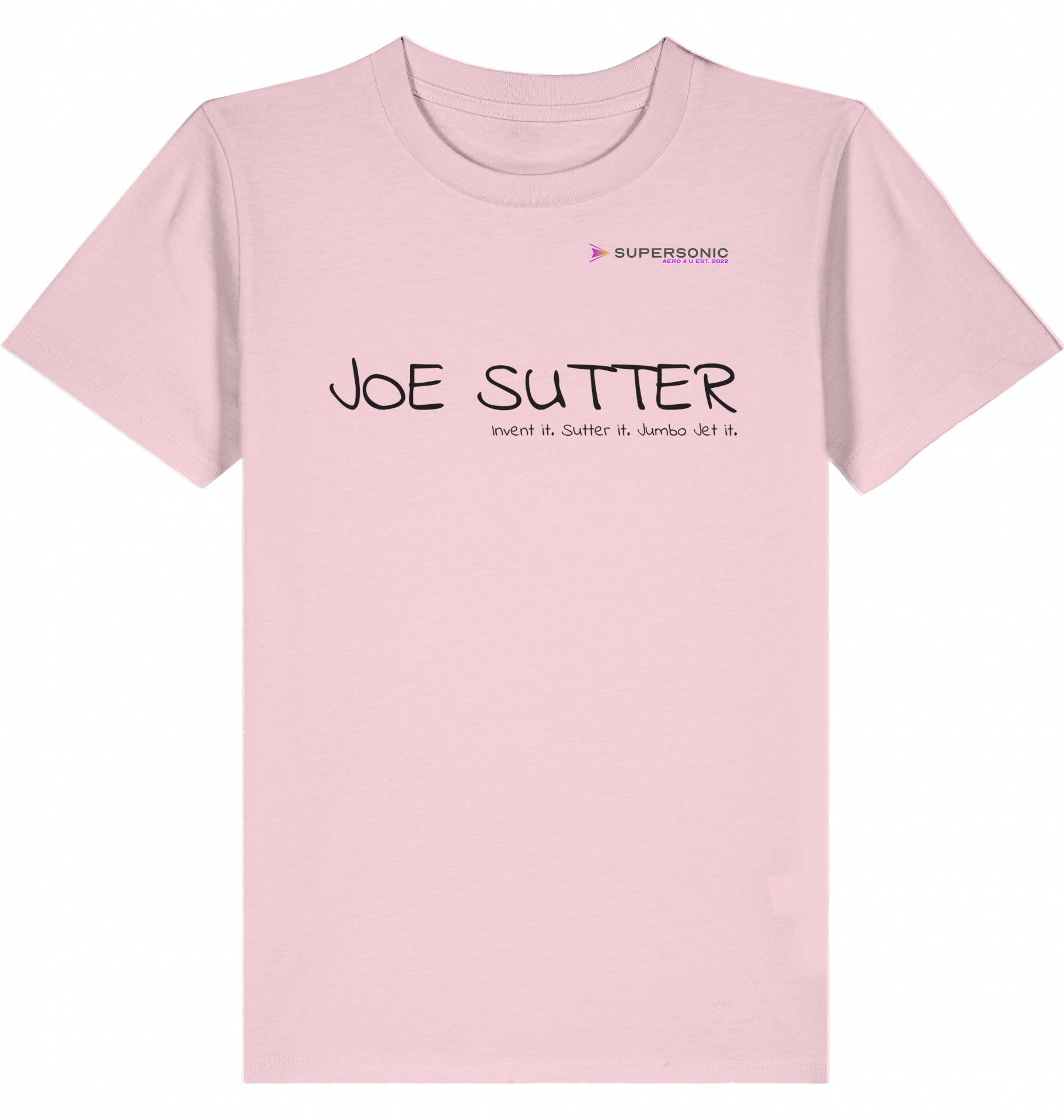 Joe Sutter Tshirt Kinder, Joe Sutter Tshirt, Boeing 747 Tshirt Kinder, Flugzeug Tshirt Kinder, Aviation Fashion Kinder, Supersonic Aero 4U