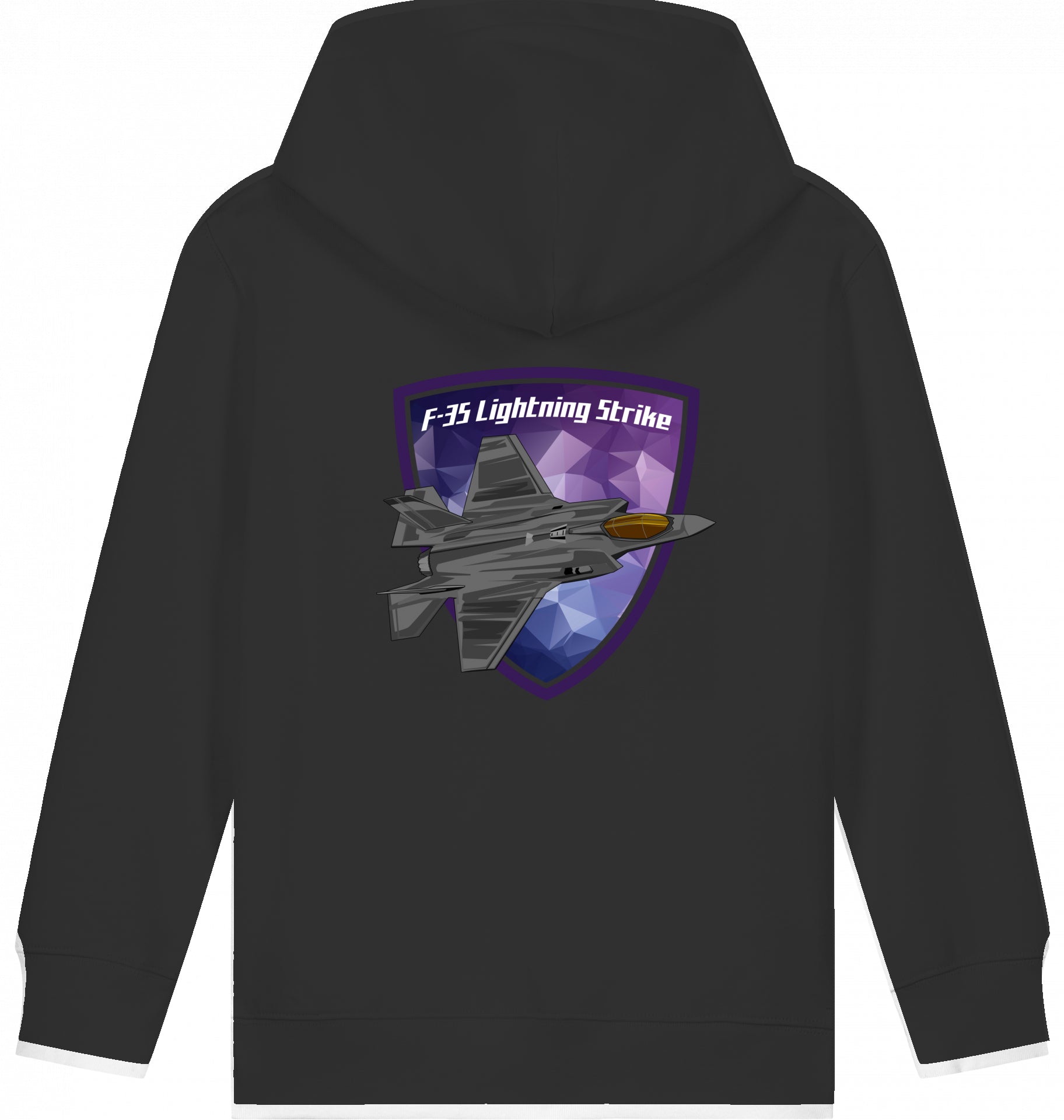 Aviation Kids Flugzeug Hoodie Lockheed Martin F-35 Lightning Strike für Piloten, Crews, Kinder & Planespotter made by SUPERSONIC aero 4U