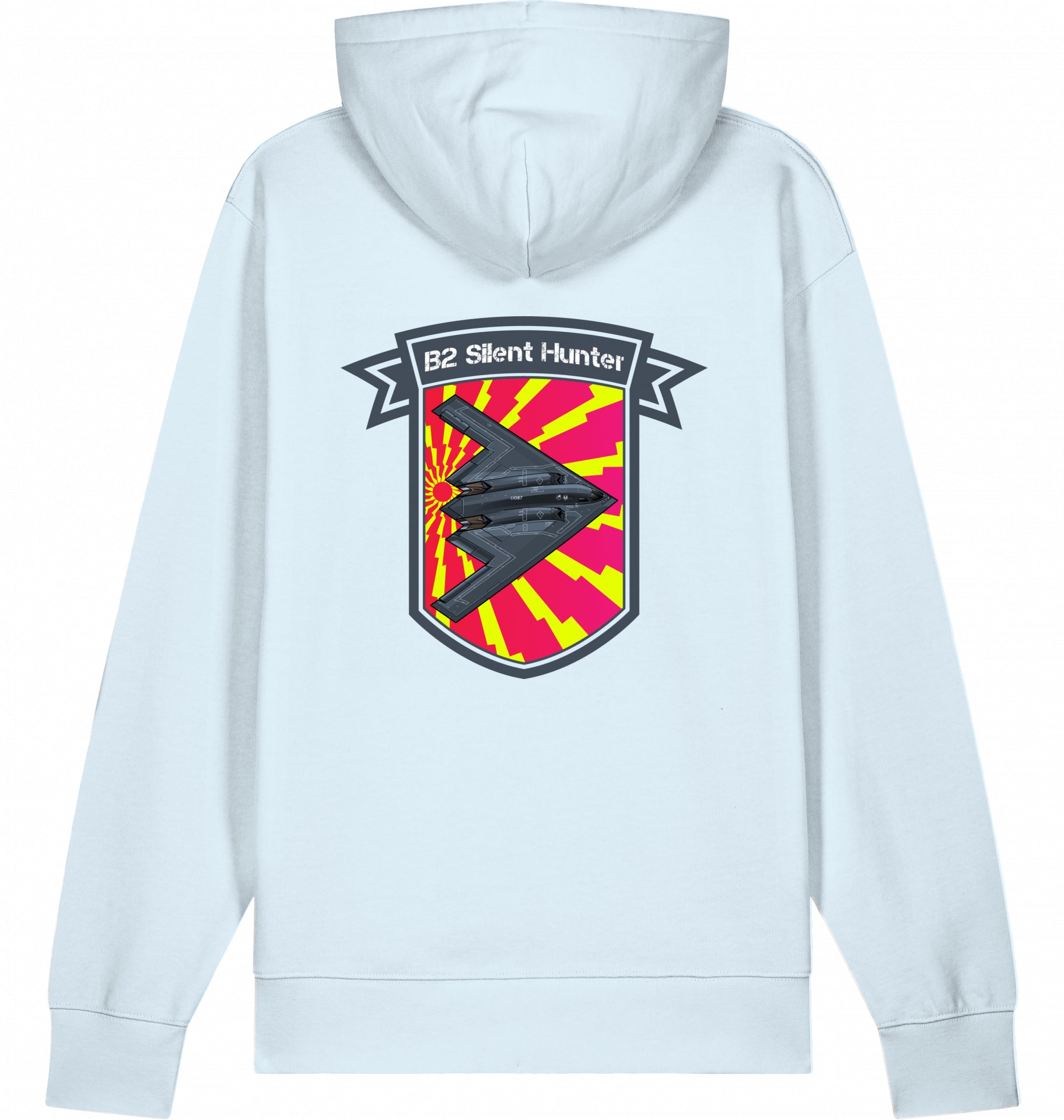 Flugzeug Hoodie Northrop B2 Spirit - Silent Hunter
