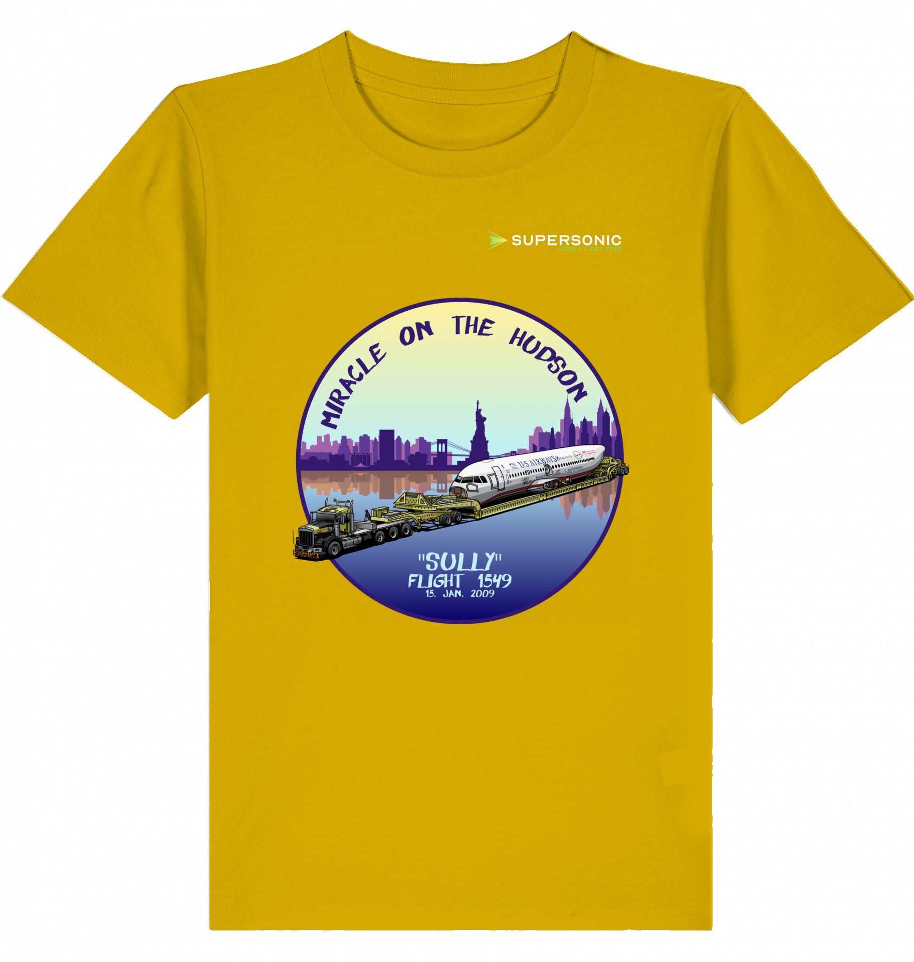 Airbus Tshirt Kinder, Airbus A320 Tshirt Kids, Captain Sullenberger Tshirt, Sully Tshirt Kinder, Flight 1549 Tshirt