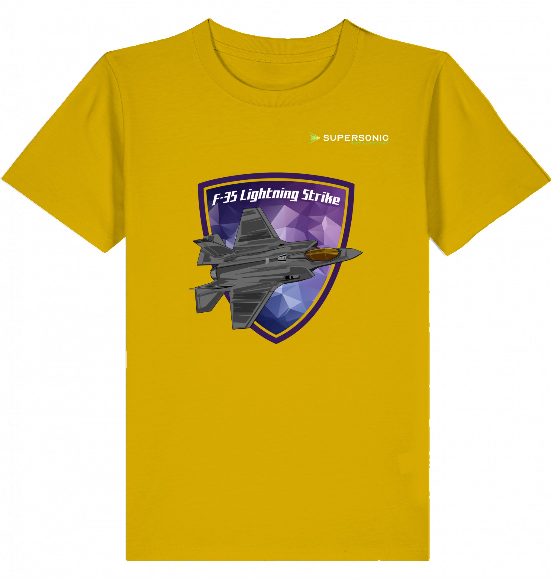 F35 Kinder Tshirt, F35 Lightning Strike Shirt, Fighterjet Tshirt Kinder