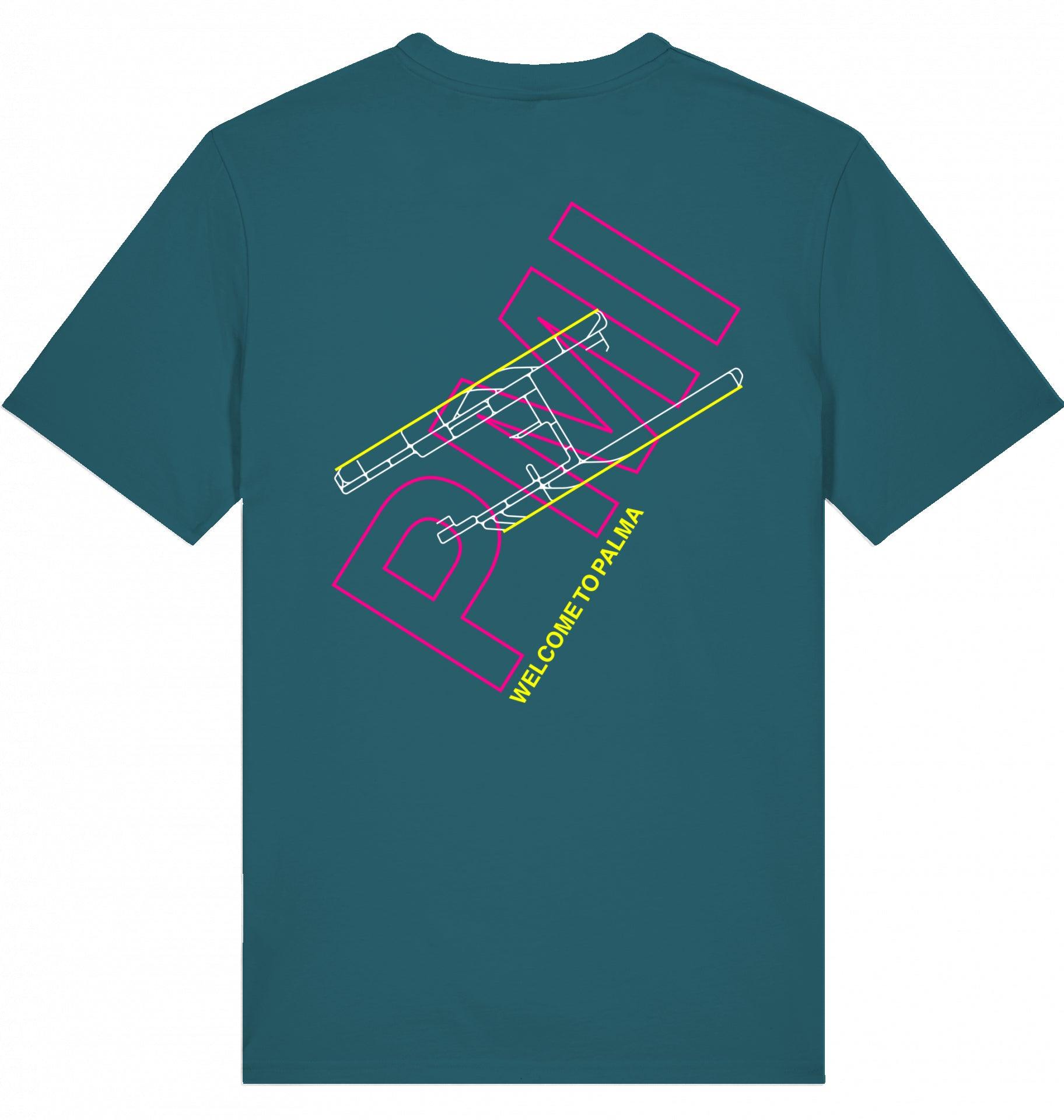 Aviation Airport T-Shirt "Palma de Mallorca PMI Airportcode" Stargazer für Piloten, Crews, Kinder & Planespotter made by SUPERSONIC aero 4U