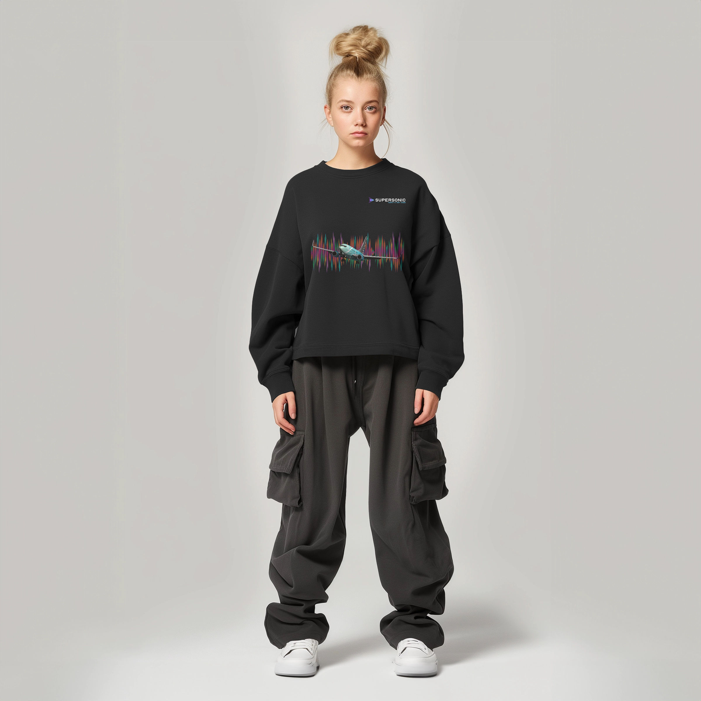 Aviation Sweatshirt Boeing 737 BBJ Business Jet I Unisex für Piloten, Crews, Kinder & Planespotter made by SUPERSONIC aero 4U