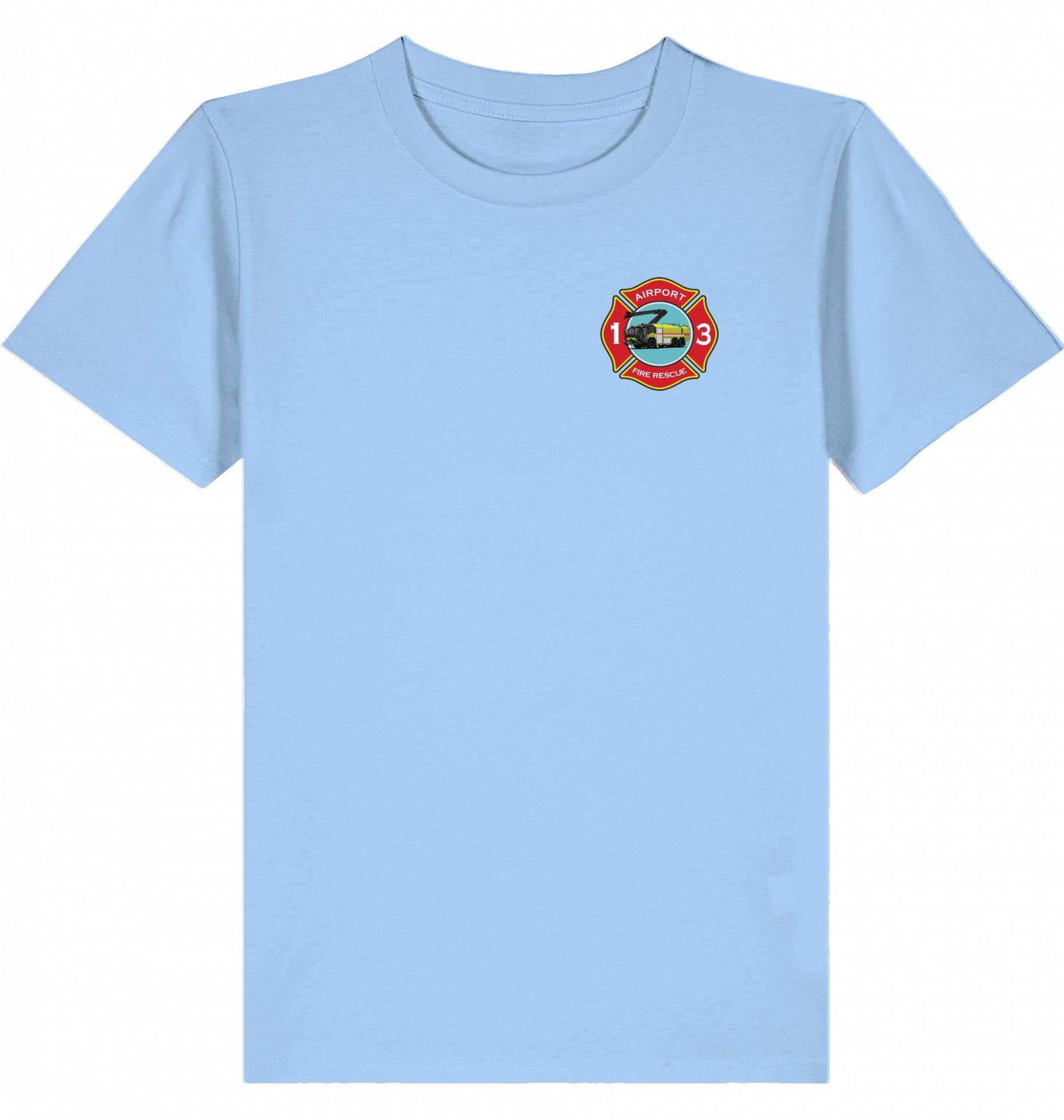 Aviation Kids Aviation T-Shirt "Airport Rescue Fire Fighting ARFF" 2.0 für Piloten, Crews, Kinder & Planespotter made by SUPERSONIC aero 4U