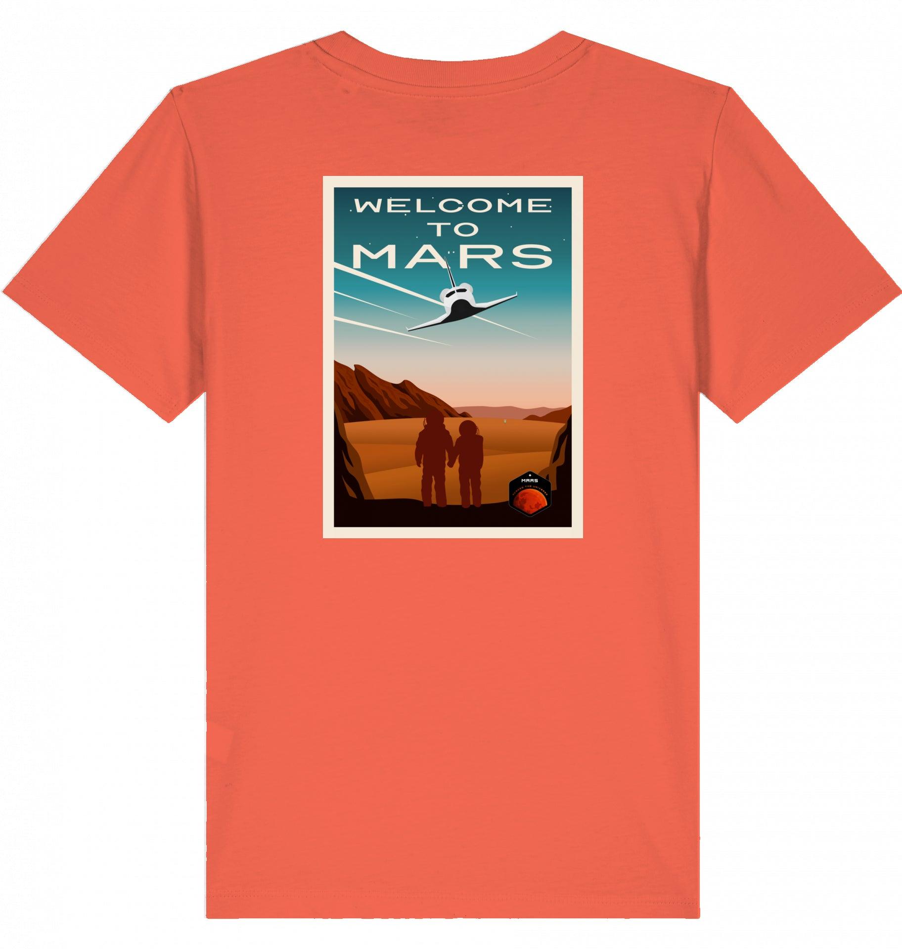 Aviation Kids Aviation T-Shirt "Welcome to Mars" 2.0 Fiesta für Piloten, Crews, Kinder & Planespotter made by SUPERSONIC aero 4U