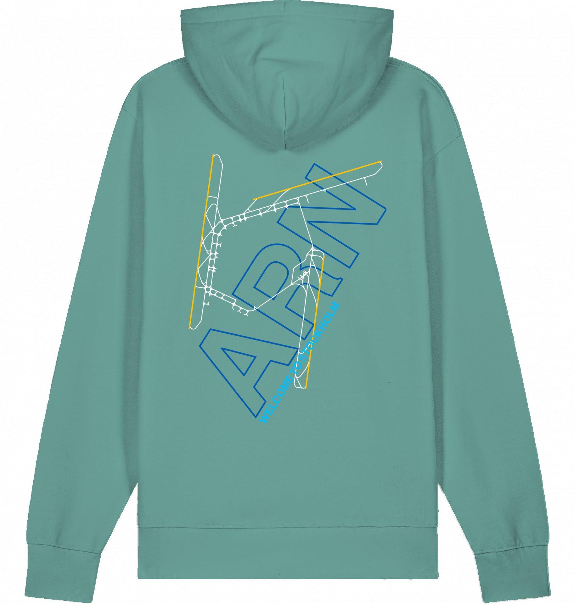 Aviation Stockholm ARN Airport Hoodie 2.0 für Piloten, Crews, Kinder & Planespotter made by SUPERSONIC aero 4U