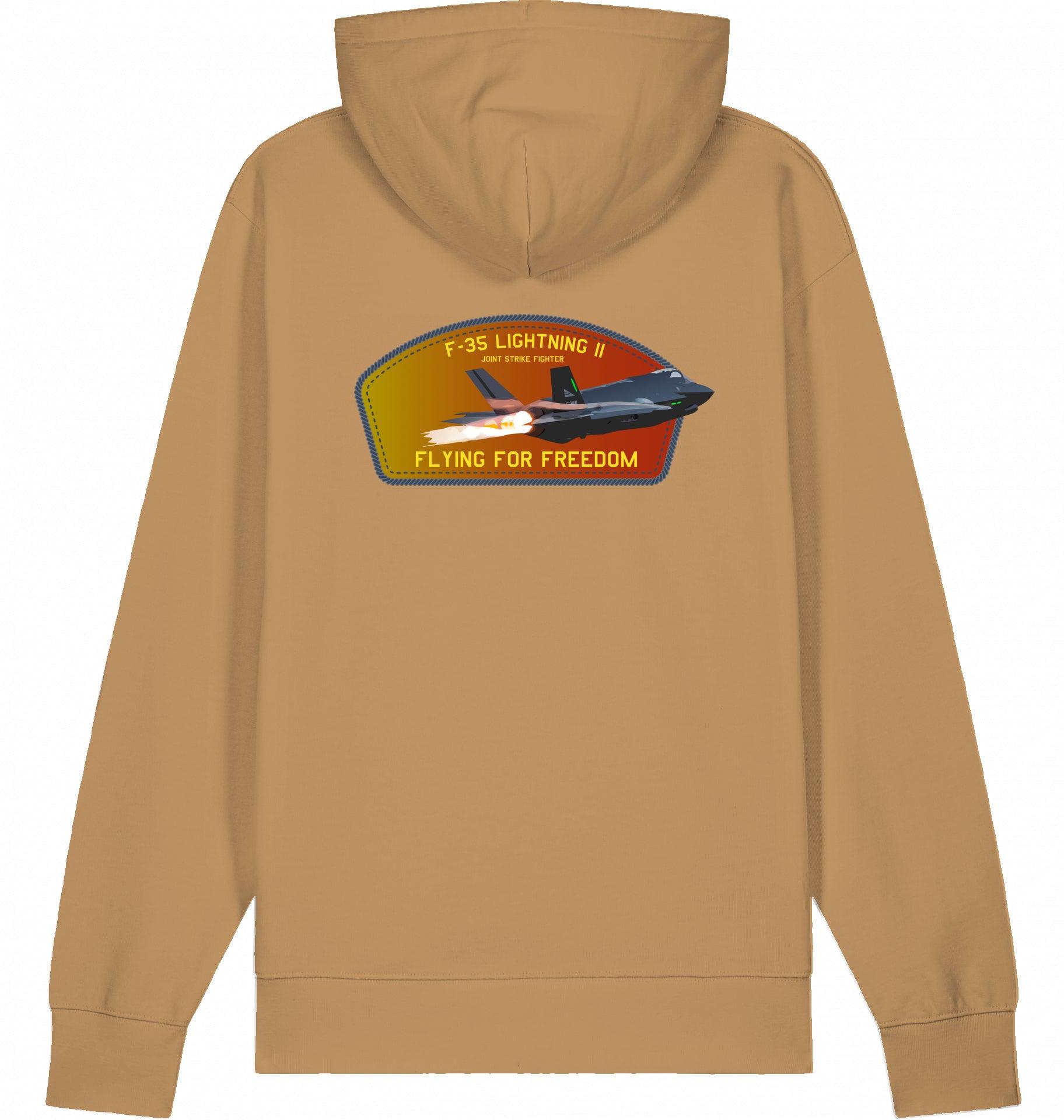 Aviation Flugzeug Hoodie F-35 Lightning II Jet für Piloten, Crews, Kinder & Planespotter made by SUPERSONIC aero 4U