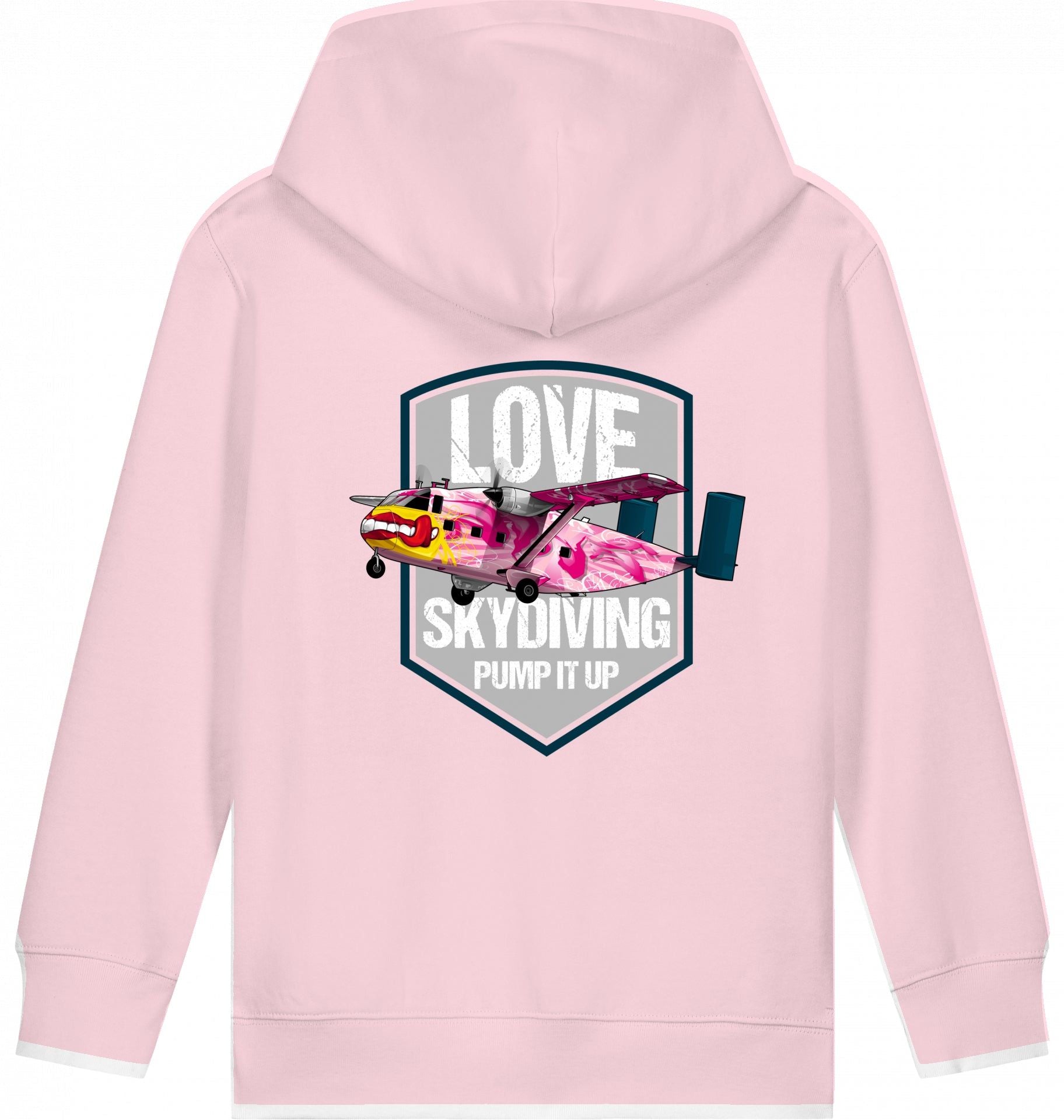 Aviation Kids Flugzeug Hoodie Short SC-7 Skyvan Sky Diving für Piloten, Crews, Kinder & Planespotter made by SUPERSONIC aero 4U