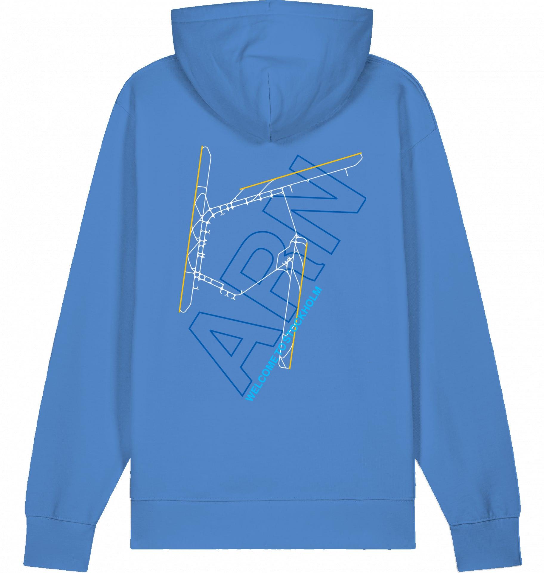 Aviation Stockholm ARN Airport Hoodie 2.0 für Piloten, Crews, Kinder & Planespotter made by SUPERSONIC aero 4U