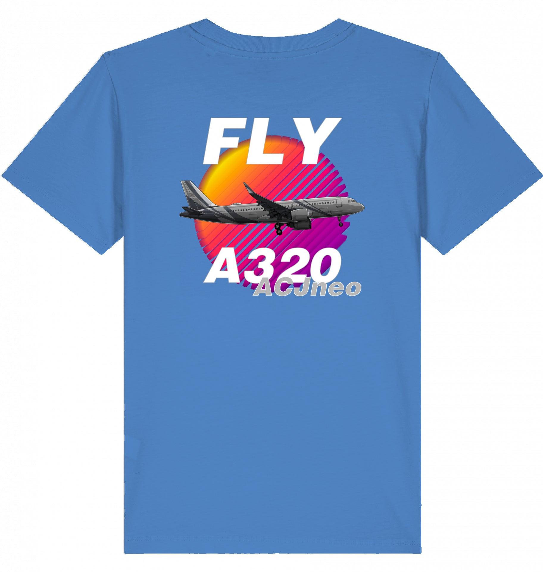 Airbus Tshirt Kinder, A320neo Tshirt Kinder, ACJ a320neo Tshirt Kids, Flugzeug Tshirt Airbus A320, Piloten Shirt für Kinder, Aircraft Tshirt Kinder