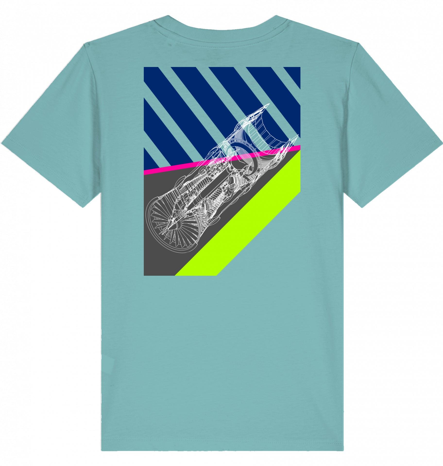 Aviation Tshirt Kinder, Aircraft Engine Tshirt Kinder, Airbus Engine Tshirt Kinder, Flugzeug Tshirt Kinder, Piloten Tshirt Kinder, Aircraft Mechanic Tshirt Kinder, made by SUPERSONIC aero 4U