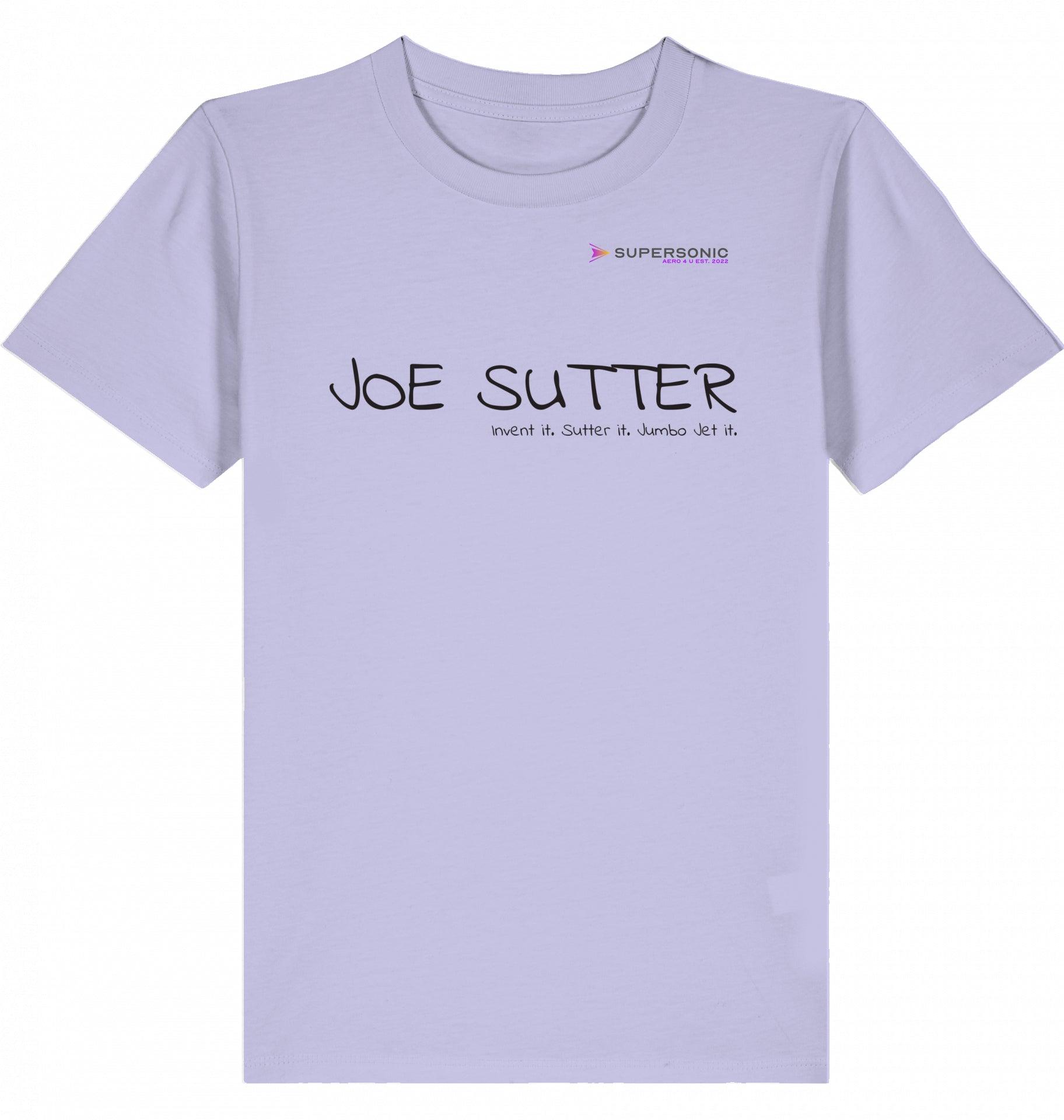Aviation Kids Aviation T-Shirt Boeing 747 Jumbo Jet, Joe Sutter 2.0 Lavender für Piloten, Crews, Kinder & Planespotter made by SUPERSONIC aero 4U