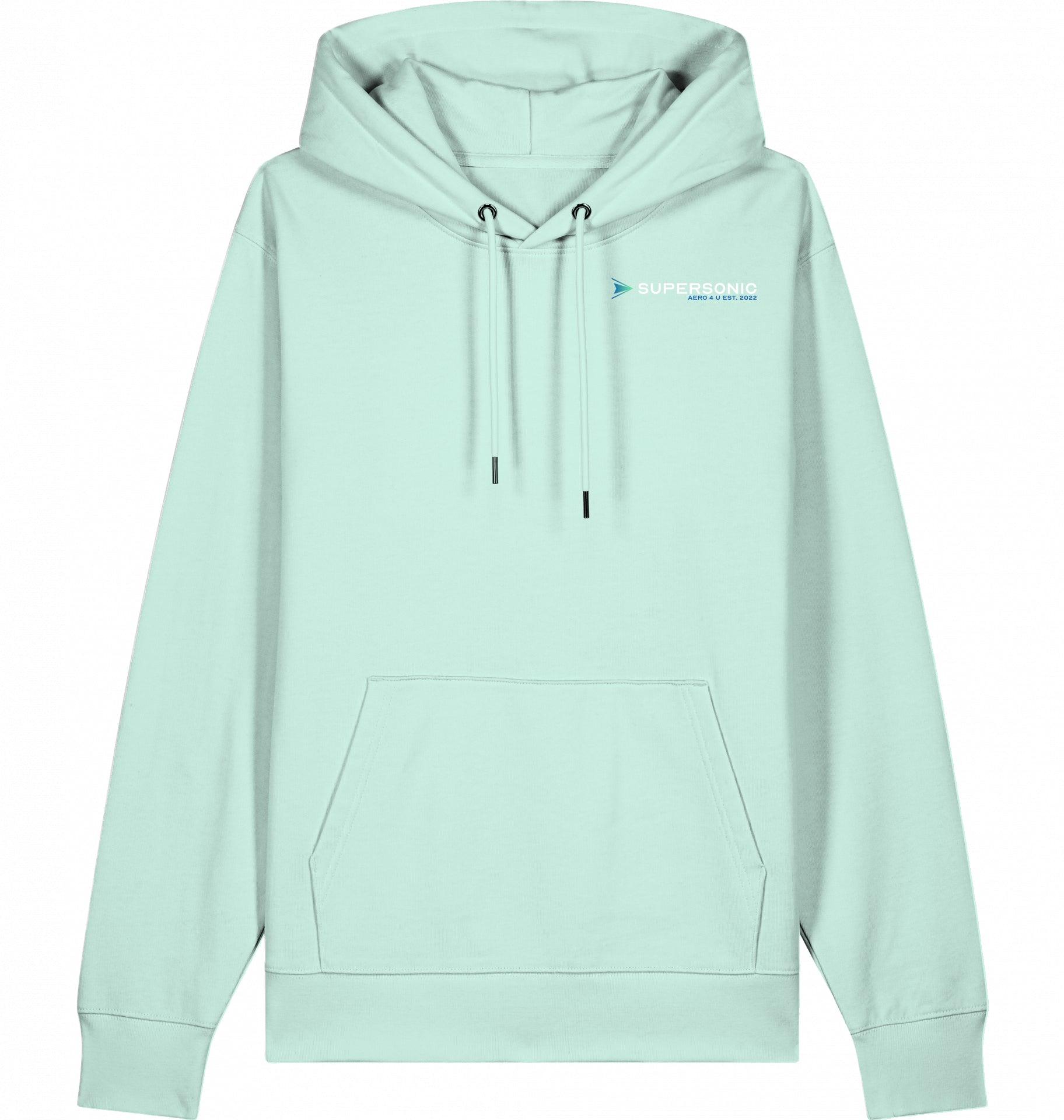 Aviation Stockholm ARN Airport Hoodie 2.0 Aloe für Piloten, Crews, Kinder & Planespotter made by SUPERSONIC aero 4U