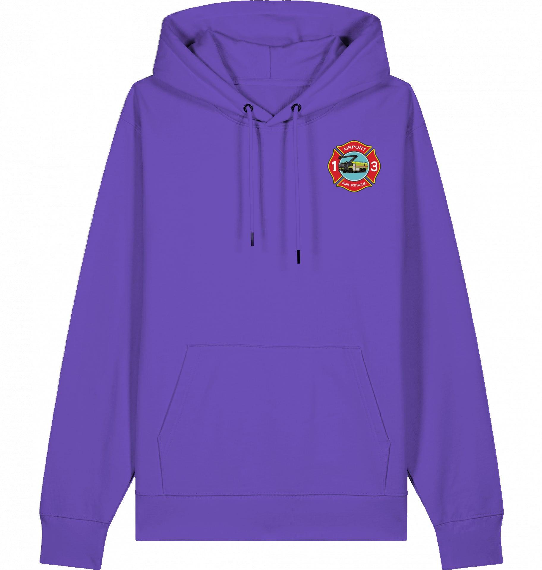 Aviation Airport Fire Rescue ARFF Crash Crew Hoodie für Piloten, Crews, Kinder & Planespotter made by SUPERSONIC aero 4U