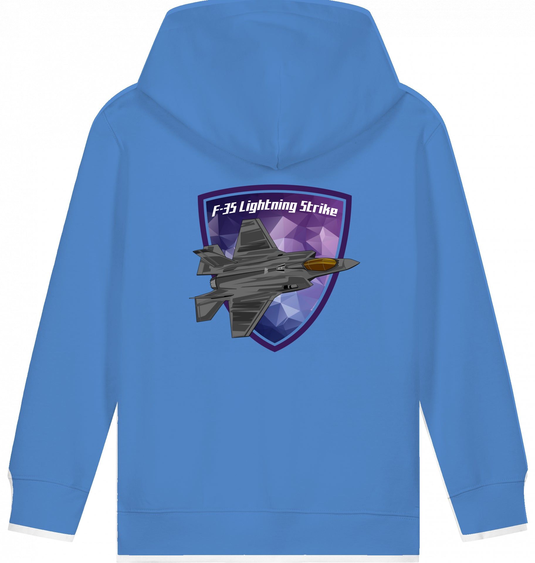 Aviation Kids Flugzeug Hoodie Lockheed Martin F-35 Lightning Strike für Piloten, Crews, Kinder & Planespotter made by SUPERSONIC aero 4U