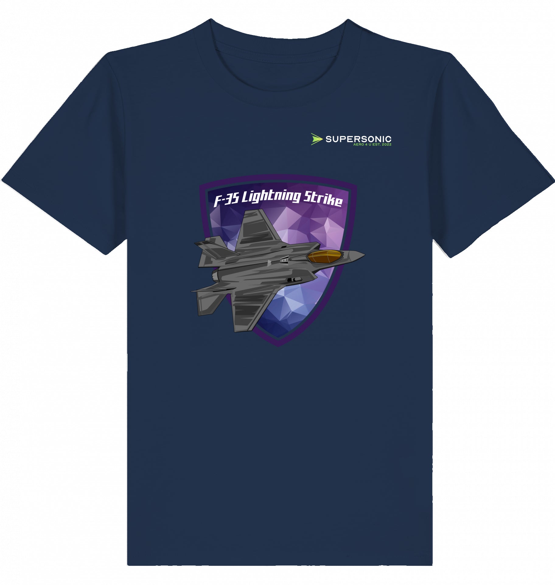 F35 Kinder Tshirt, F35 Lightning Strike Shirt, Fighterjet Tshirt Kinder