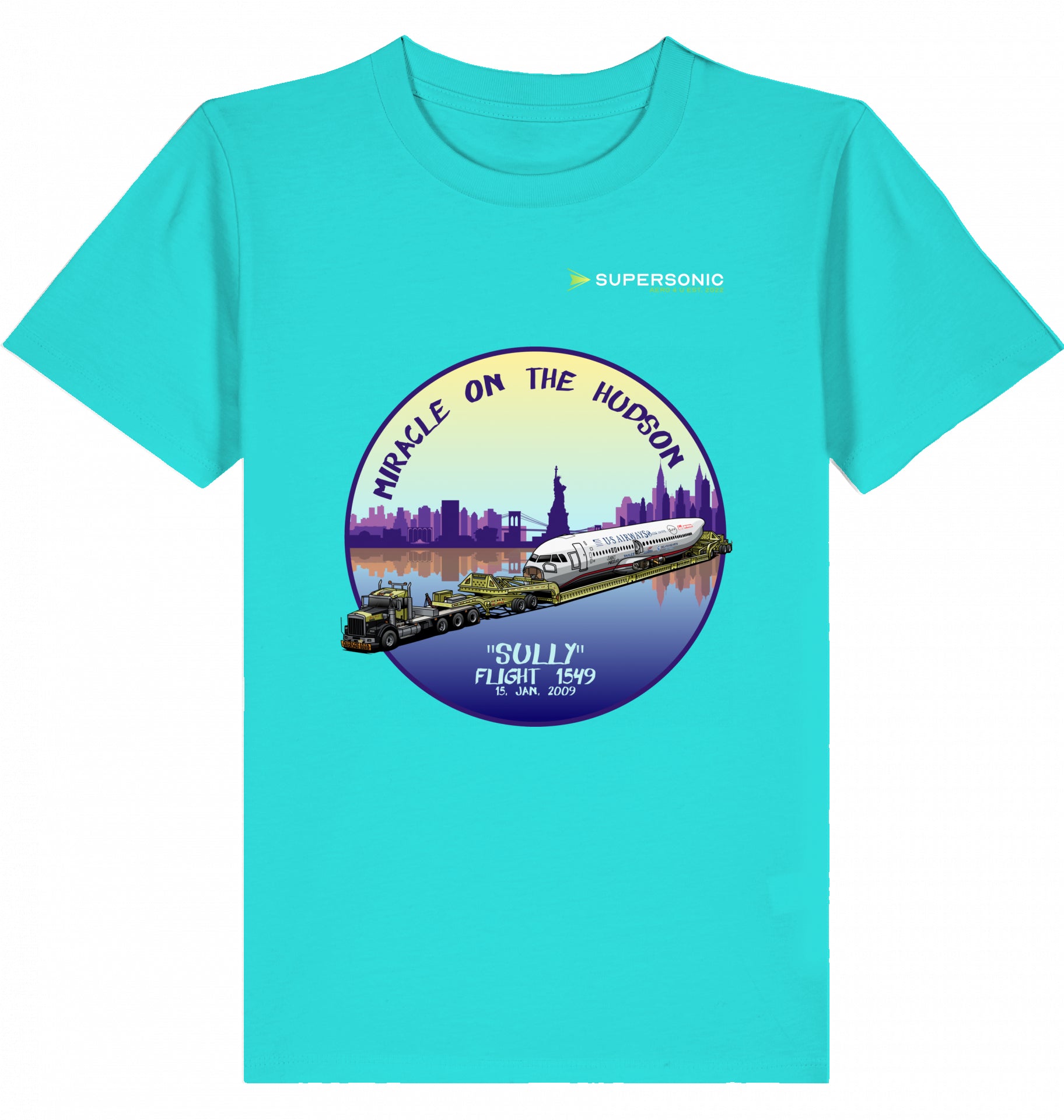 Airbus Tshirt Kinder, Airbus A320 Tshirt Kids, Captain Sullenberger Tshirt, Sully Tshirt Kinder, Flight 1549 Tshirt