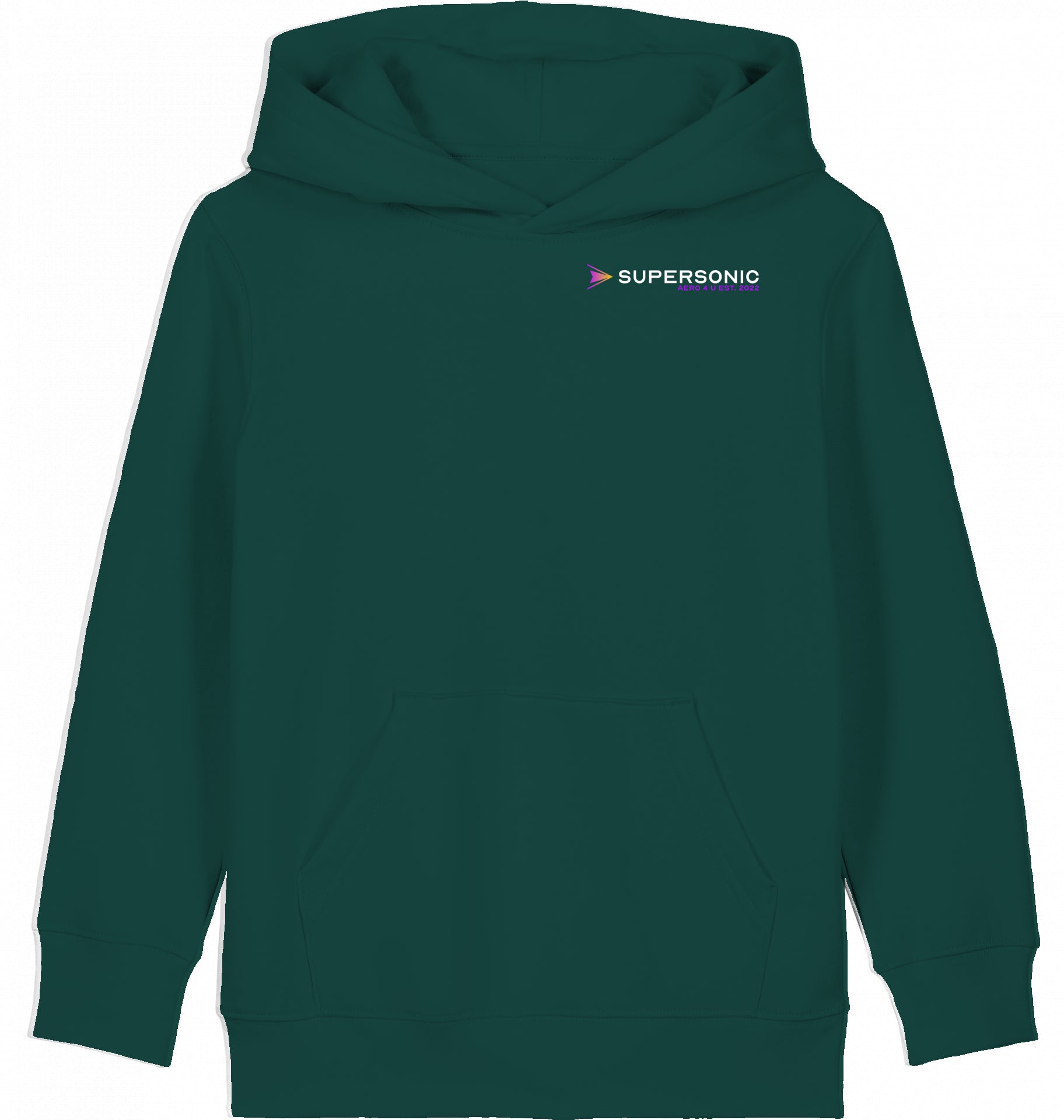 Aviation Kids Flugzeug Hoodie Northrop B2 Spirit Silent Hunter Glazed Green für Piloten, Crews, Kinder & Planespotter made by SUPERSONIC aero 4U