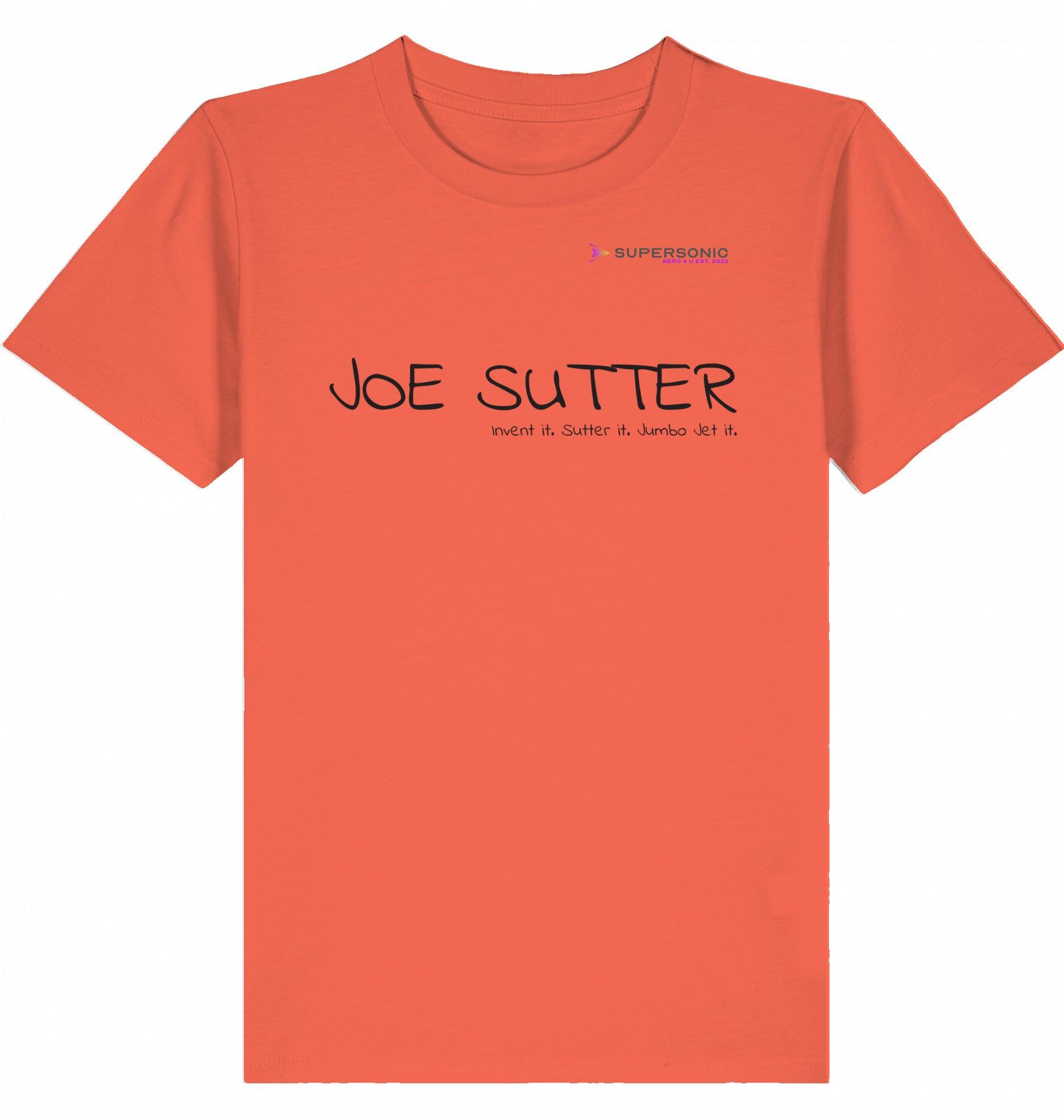 Joe Sutter Tshirt Kinder, Joe Sutter Tshirt, Boeing 747 Tshirt Kinder, Flugzeug Tshirt Kinder, Aviation Fashion Kinder, Supersonic Aero 4U