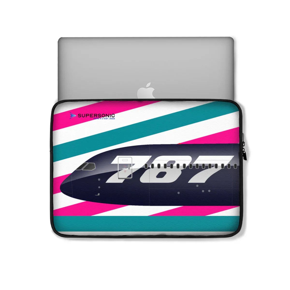 Aviation Aviation Laptop & EFB Tasche | Boeing 787 Dreamliner Design für Piloten, Crews, Kinder & Planespotter made by SUPERSONIC aero 4U