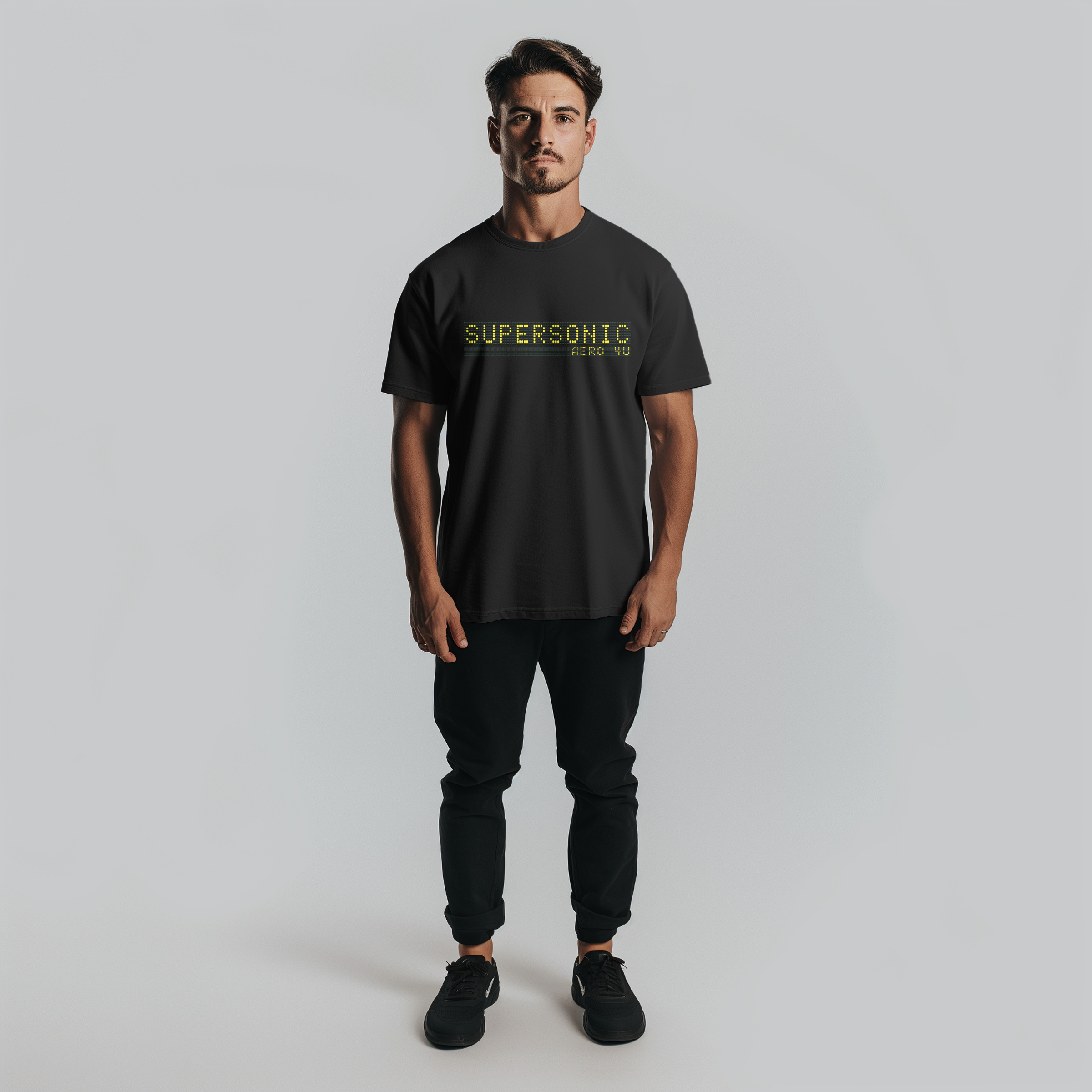 Aviation Airport T-Shirt "Supersonic Billboard" Aviation für Piloten, Crews, Kinder & Planespotter made by SUPERSONIC aero 4U