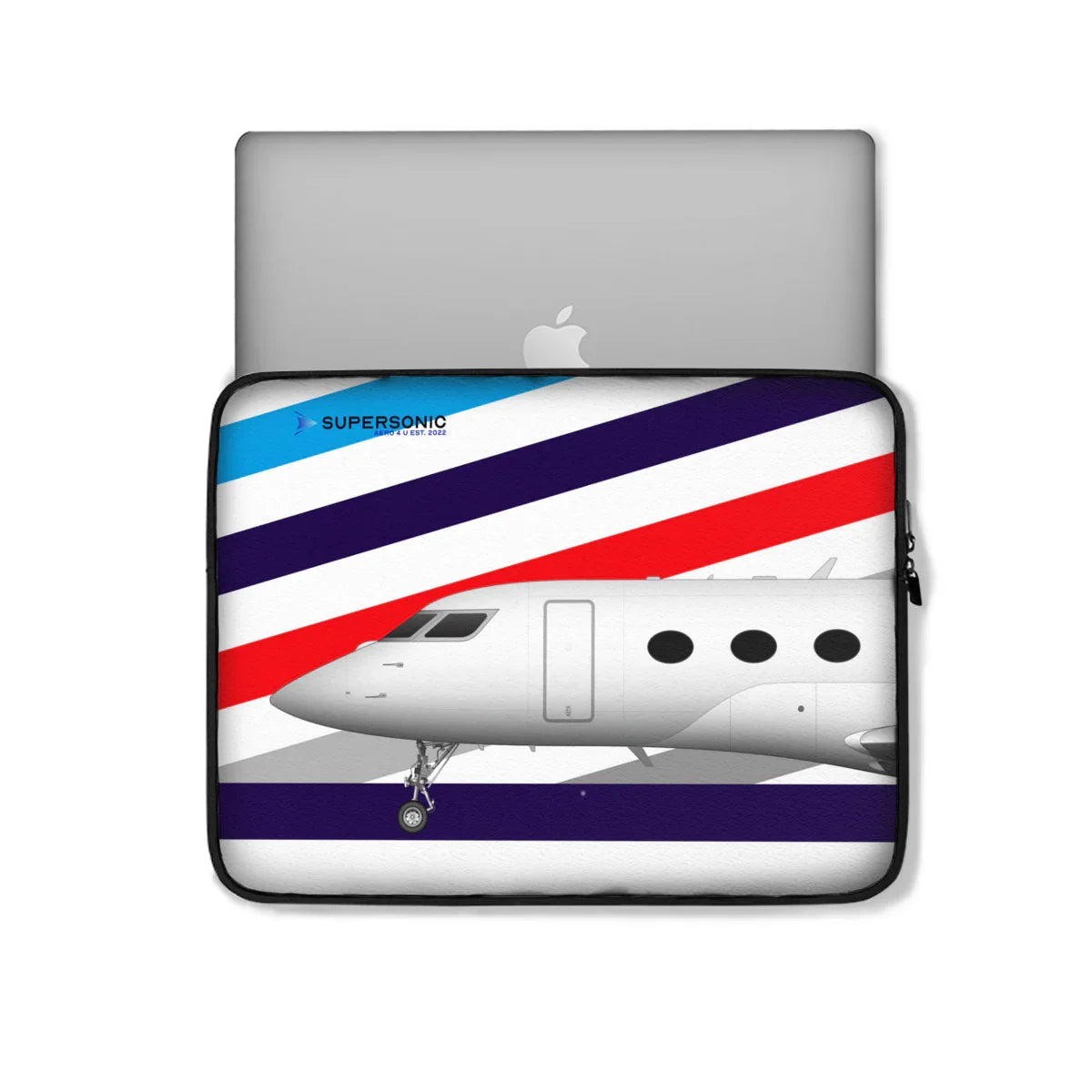 Aviation Premium EFB & Laptop Tasche | Equipment für Gulfstream Fans für Piloten, Crews, Kinder & Planespotter made by SUPERSONIC aero 4U