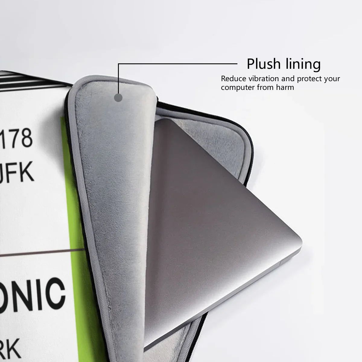 Aviation Premium Luggage Tag Laptop Tasche | für Aviation Enthausiasten & Crews für Piloten, Crews, Kinder & Planespotter made by SUPERSONIC aero 4U