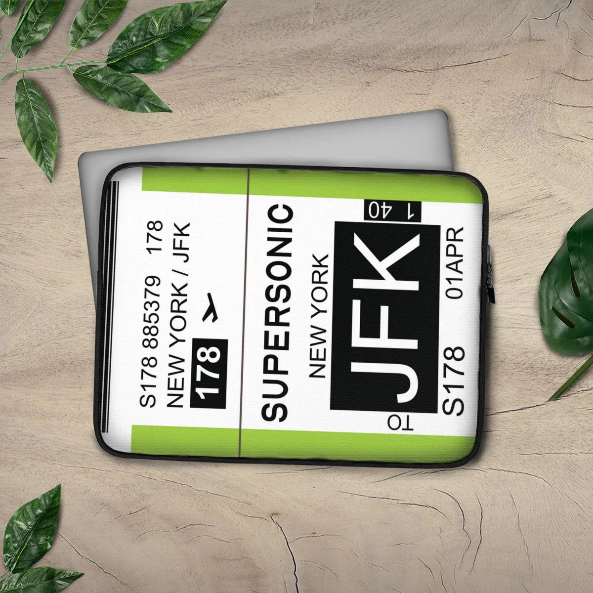 Aviation Premium Luggage Tag Laptop Tasche | für Aviation Enthausiasten & Crews für Piloten, Crews, Kinder & Planespotter made by SUPERSONIC aero 4U