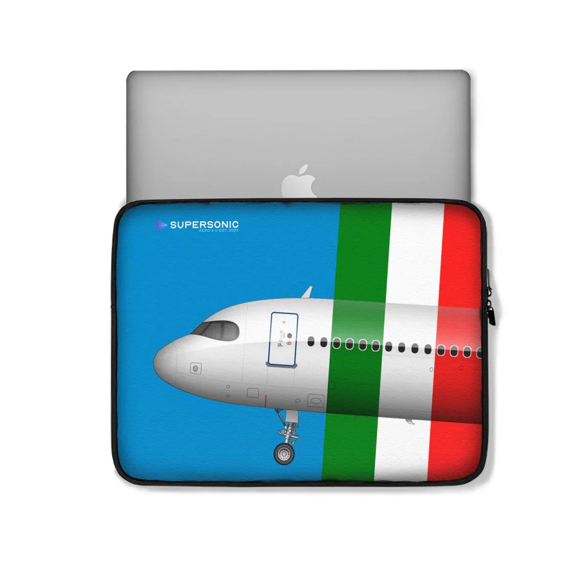 Aviation Aviation Laptop & EFB Tasche | Italienisches Airbus Design für Crews für Piloten, Crews, Kinder & Planespotter made by SUPERSONIC aero 4U