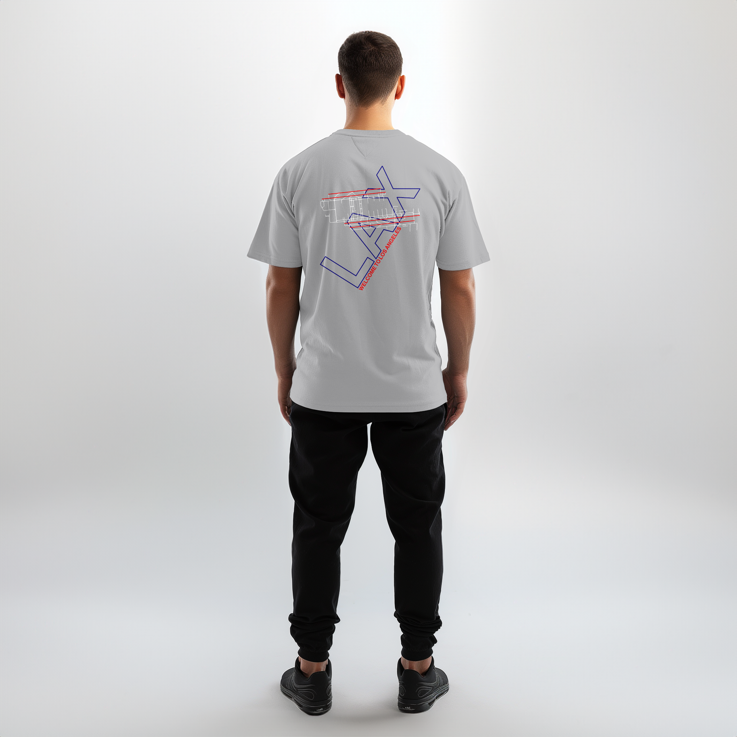 Aviation Airport T-Shirt "Los Angeles LAX Airportcode" für Piloten, Crews, Kinder & Planespotter made by SUPERSONIC aero 4U