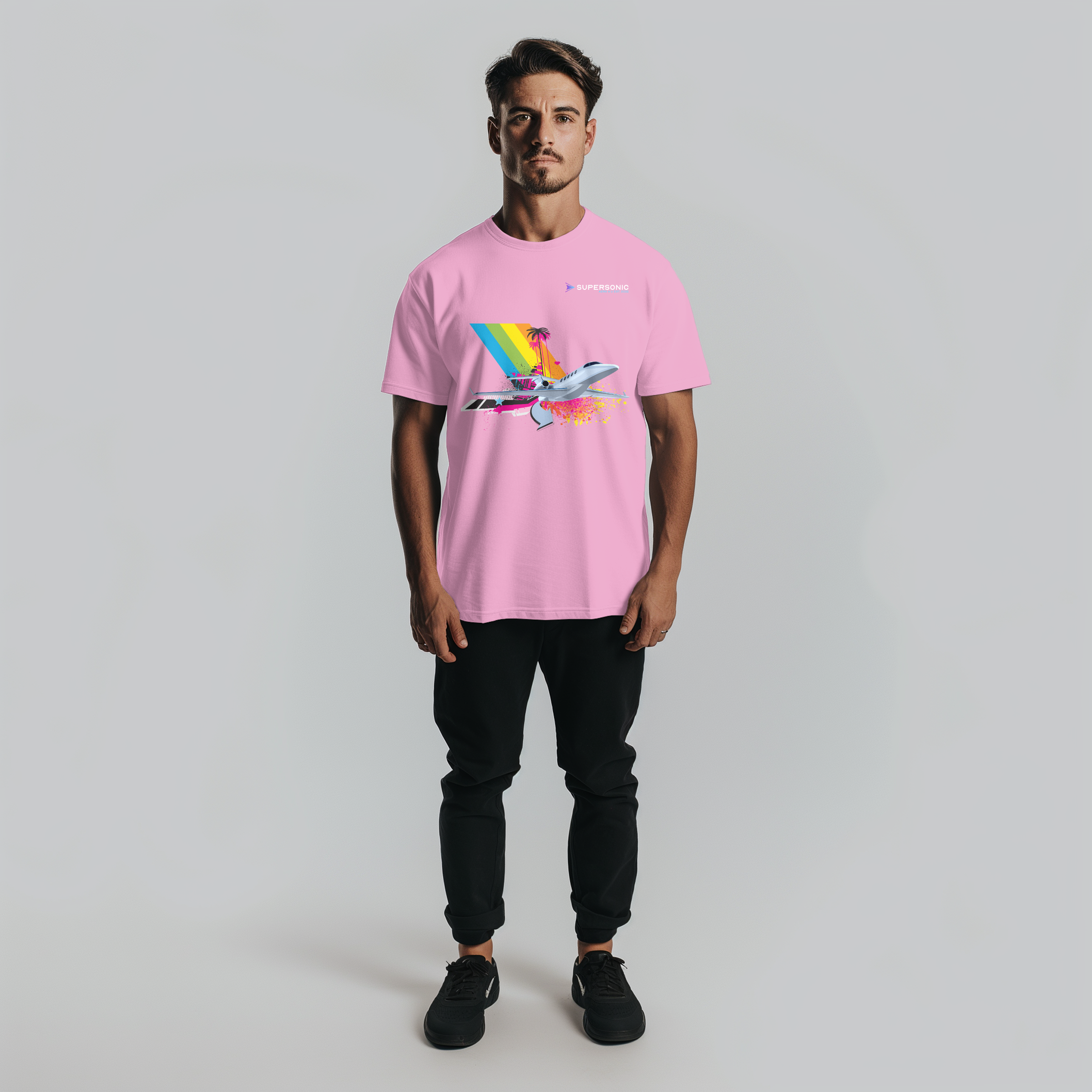 Aviation Flugzeug T-Shirt "Embraer Phenom Summer Style" für Piloten, Crews, Kinder & Planespotter made by SUPERSONIC aero 4U