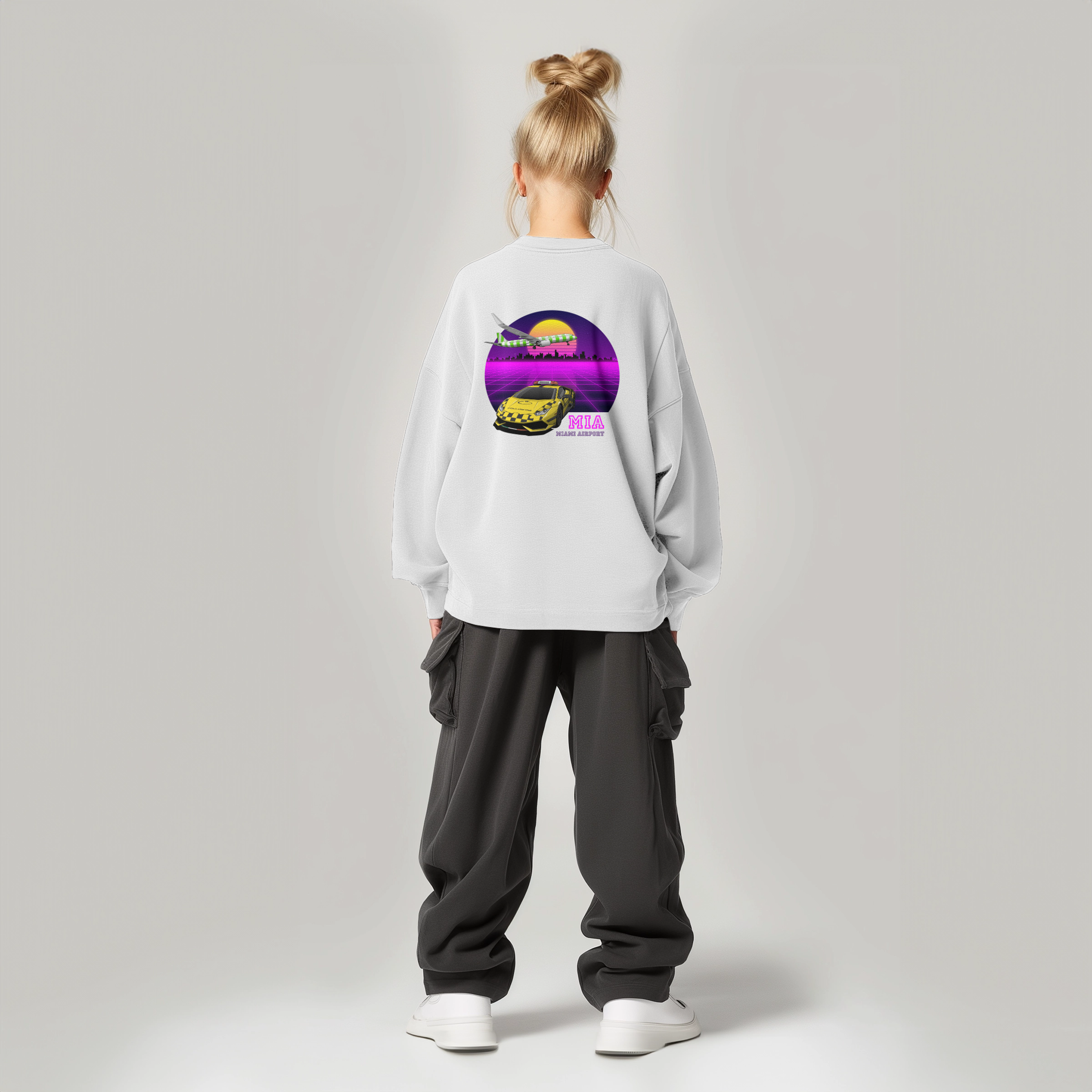 Aviation Sweatshirt Miami Airport Unisex für Piloten, Crews, Kinder & Planespotter made by SUPERSONIC aero 4U