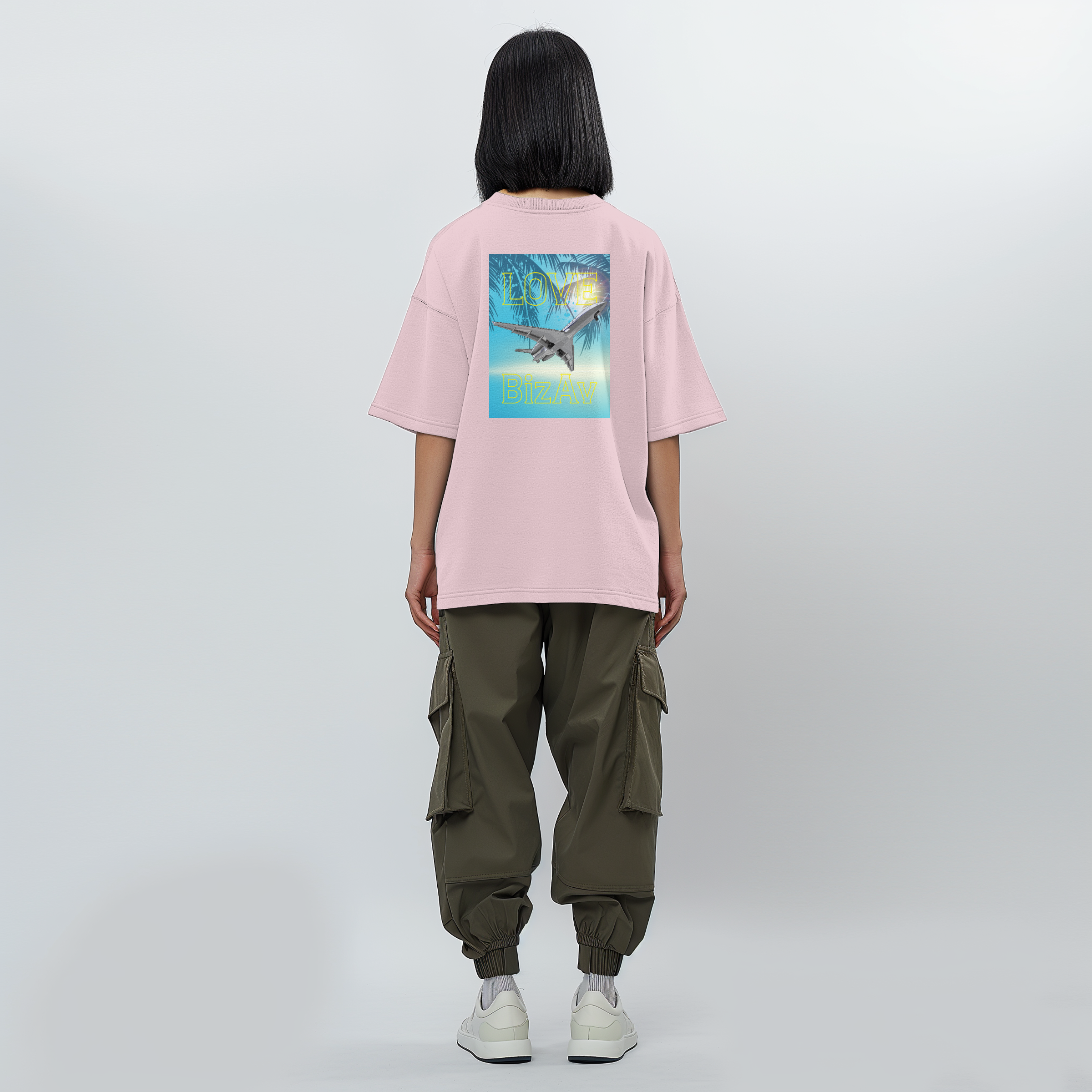 Aviation Kids Aviation T-Shirt "Love BizAv Business Aviation" 2.0 für Piloten, Crews, Kinder & Planespotter made by SUPERSONIC aero 4U