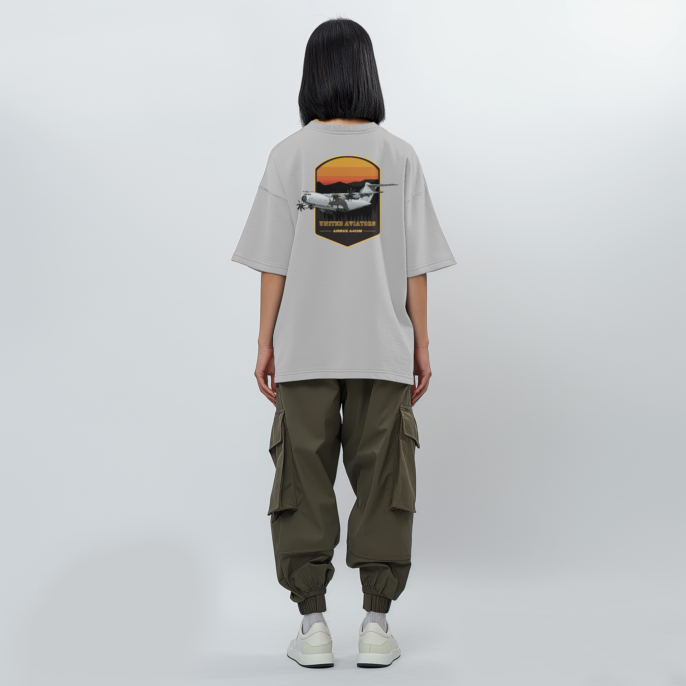 Aviation Kids Aviation T-Shirt United Aviators Airbus A400M Flugzeug2.0 für Piloten, Crews, Kinder & Planespotter made by SUPERSONIC aero 4U