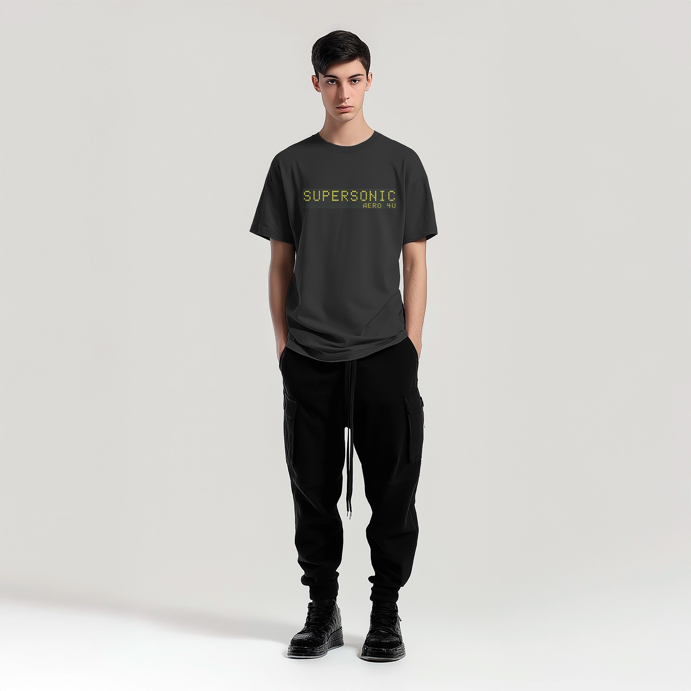 Aviation Kids Aviation T-Shirt "Airport oder Flughafen Billboard" 2.0 für Piloten, Crews, Kinder & Planespotter made by SUPERSONIC aero 4U