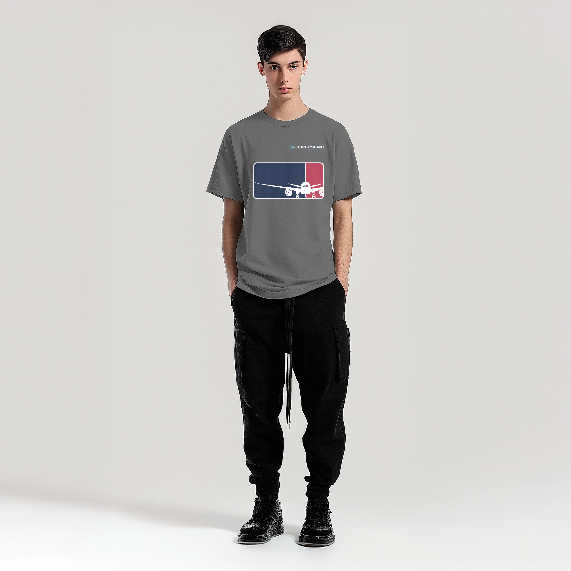 Aviation Kids Aviation T-Shirt “Major League Aviation“ Boeing 777 2.0 für Piloten, Crews, Kinder & Planespotter made by SUPERSONIC aero 4U