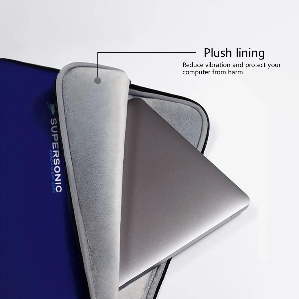 Aviation EFB & Laptop Tasche | Electronic Flight Bag im Airbus A220 Design für Piloten, Crews, Kinder & Planespotter made by SUPERSONIC aero 4U