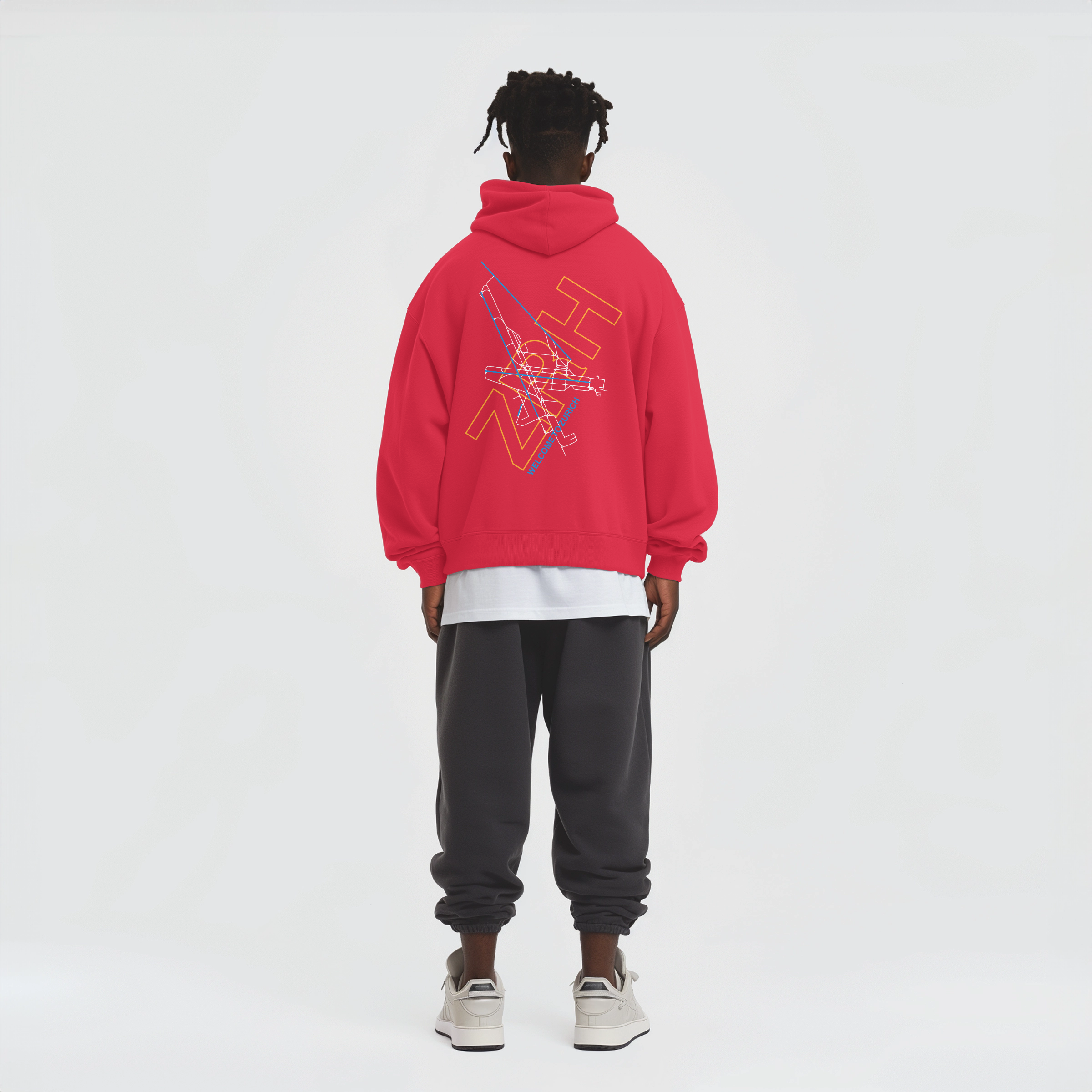 Aviation Zurich ZRH Airport Hoodie 2.0 für Piloten, Crews, Kinder & Planespotter made by SUPERSONIC aero 4U