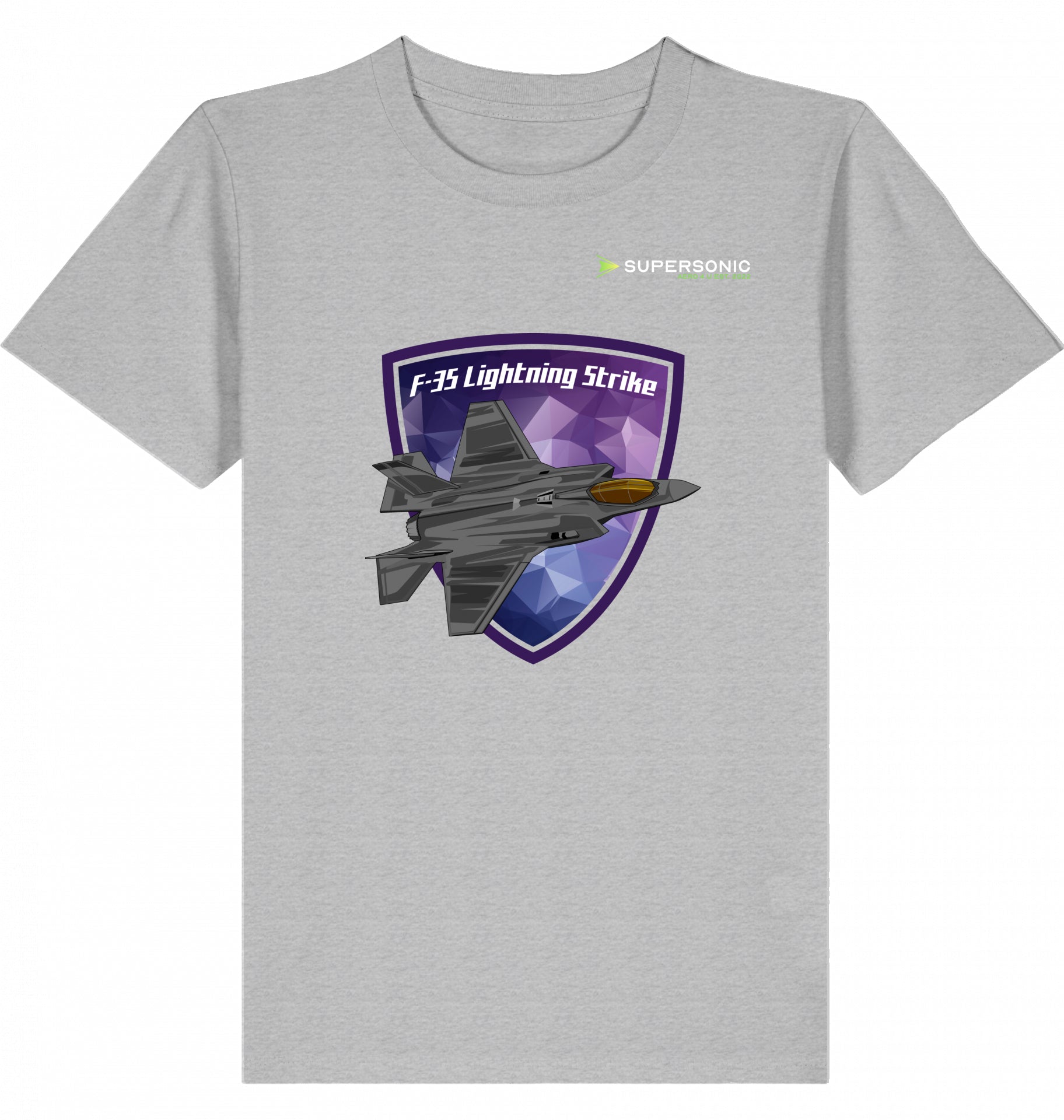 F35 Kinder Tshirt, F35 Lightning Strike Shirt, Fighterjet Tshirt Kinder