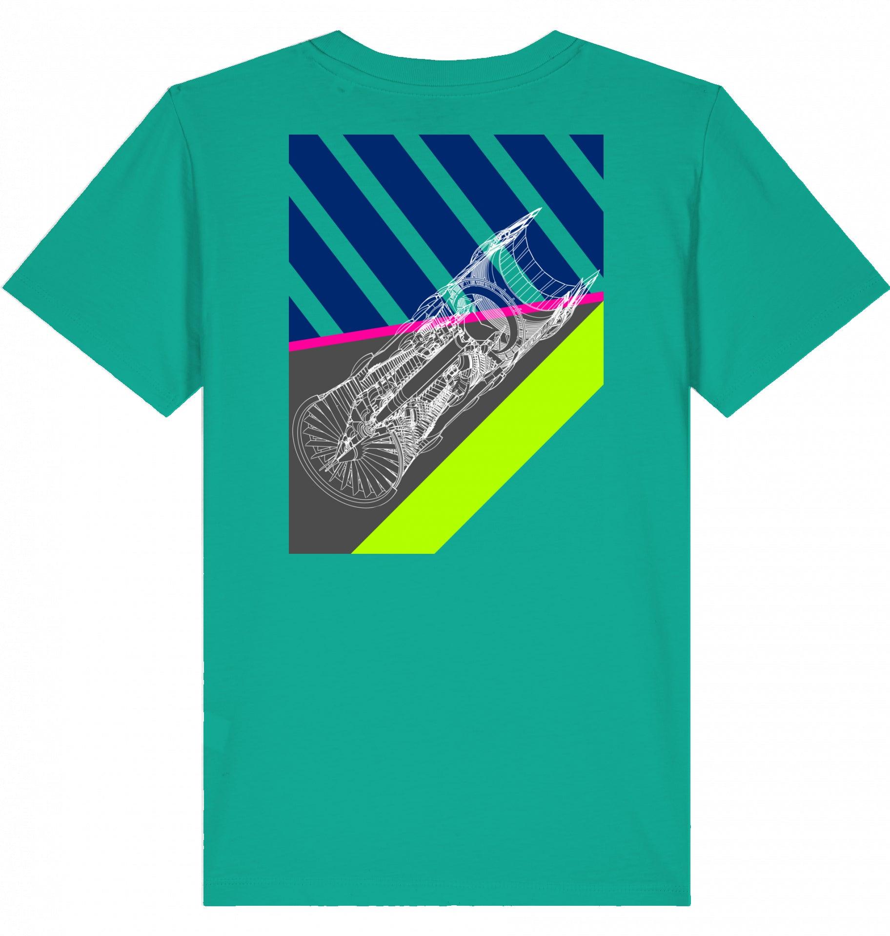 Aviation Tshirt Kinder, Aircraft Engine Tshirt Kinder, Airbus Engine Tshirt Kinder, Flugzeug Tshirt Kinder, Piloten Tshirt Kinder, Aircraft Mechanic Tshirt Kinder, made by SUPERSONIC aero 4U