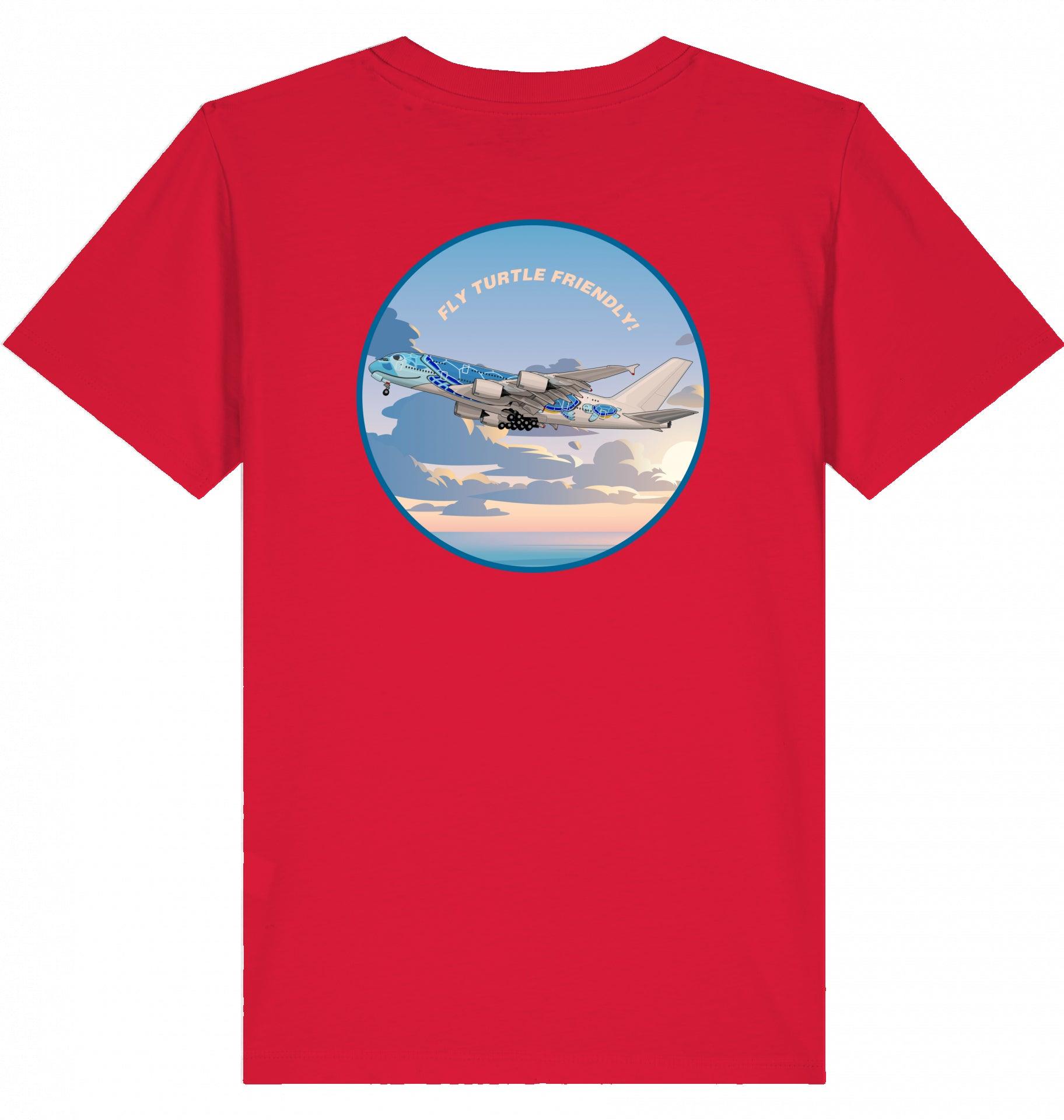 Airbus A380 Kinder Tshirt, Airbus A380 ANA Kid Tshirt, Piloten Tshirt für Kinder, Flugzeug Tshirt für Kinder Unisex, Turtle Tshirt Kinder
