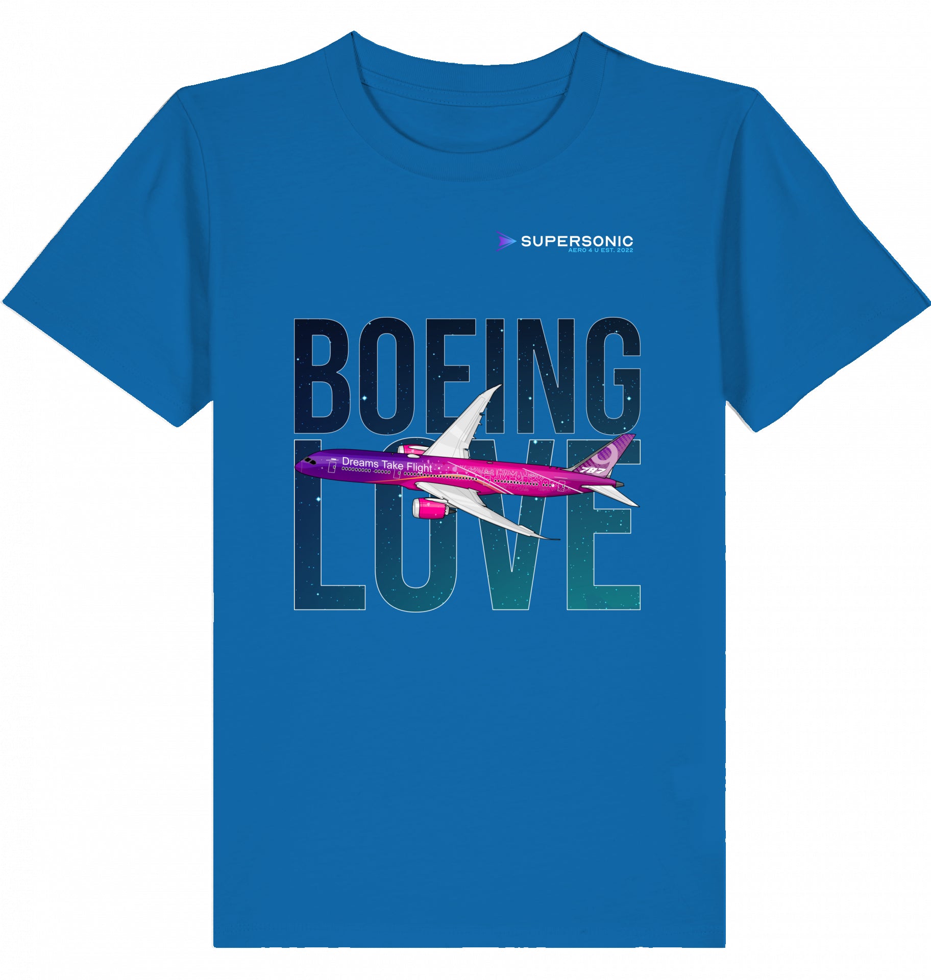 Boeing Love Tshirt, Kinder Tshirt B787, Dreamliner Kinder Tshirt, Flugzeug Tshirt Boeing 787