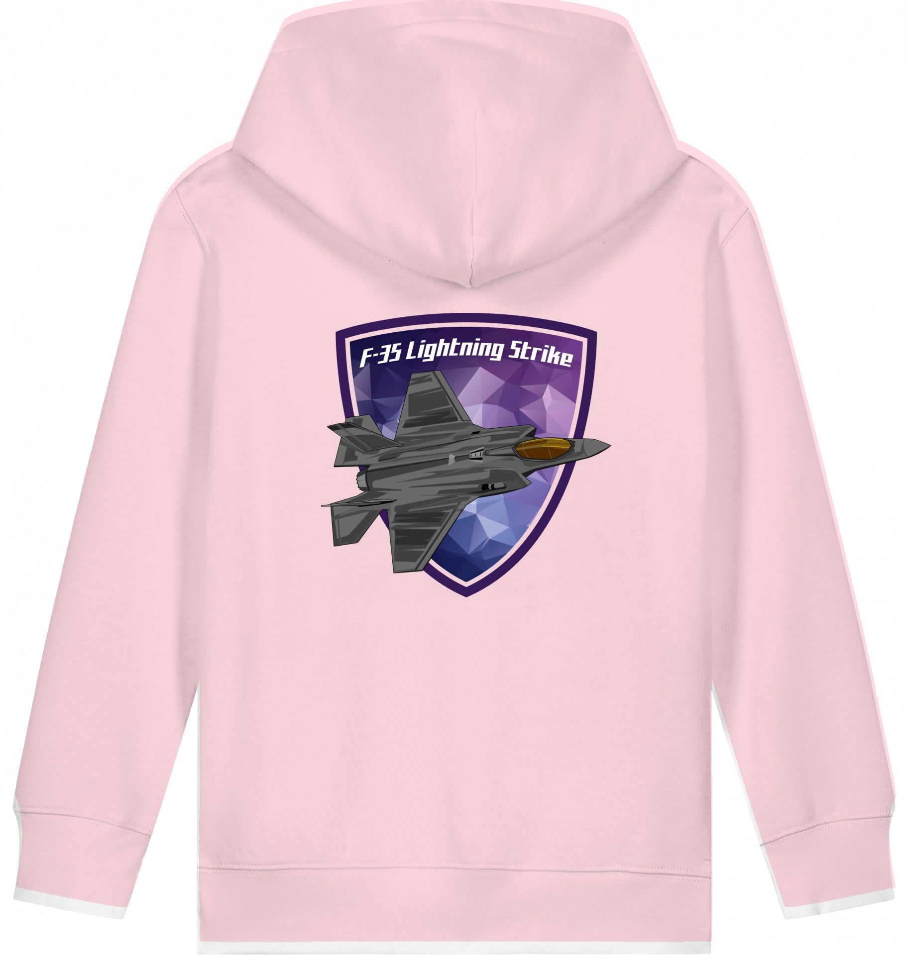 Aviation Kids Flugzeug Hoodie Lockheed Martin F-35 Lightning Strike für Piloten, Crews, Kinder & Planespotter made by SUPERSONIC aero 4U
