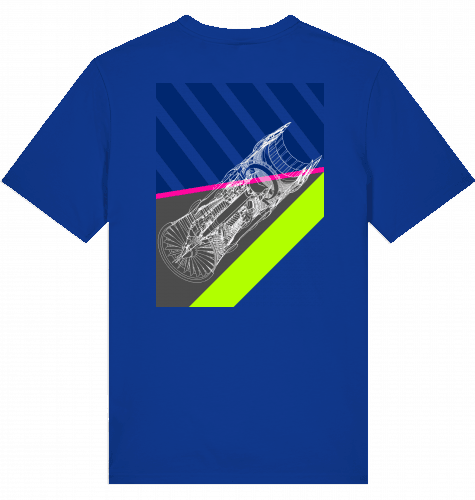 Aviation Flugzeug T-Shirt "Aircraft Engine" Aircraft Mechanic Shirt Worker Blue für Piloten, Crews, Kinder & Planespotter made by SUPERSONIC aero 4U