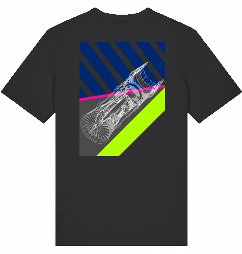Aviation Flugzeug T-Shirt "Aircraft Engine" Aircraft Mechanic Shirt Black für Piloten, Crews, Kinder & Planespotter made by SUPERSONIC aero 4U