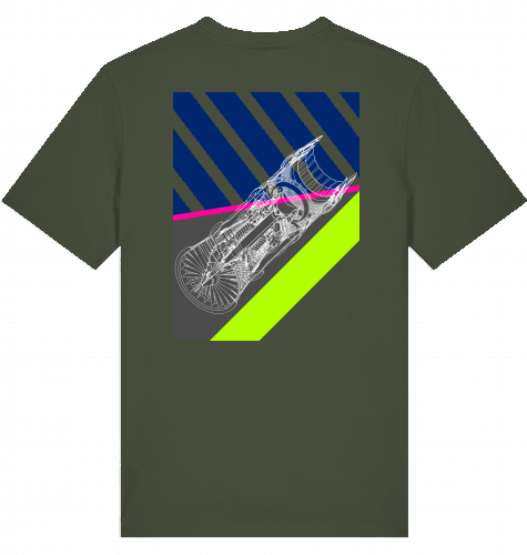 Aviation Flugzeug T-Shirt "Aircraft Engine" Aircraft Mechanic Shirt Khaki für Piloten, Crews, Kinder & Planespotter made by SUPERSONIC aero 4U