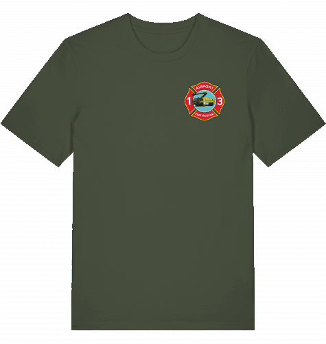 Aviation Airport T-Shirt "Airport Fire Rescue ARFF - Crash Crew" für Aviators für Piloten, Crews, Kinder & Planespotter made by SUPERSONIC aero 4U