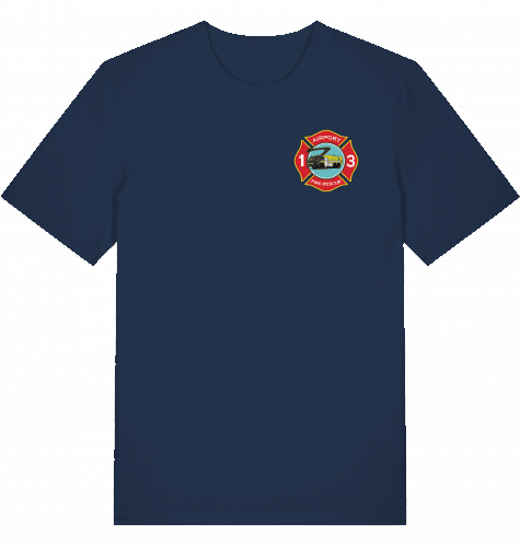 Aviation Airport T-Shirt "Airport Fire Rescue ARFF - Crash Crew" für Aviators für Piloten, Crews, Kinder & Planespotter made by SUPERSONIC aero 4U